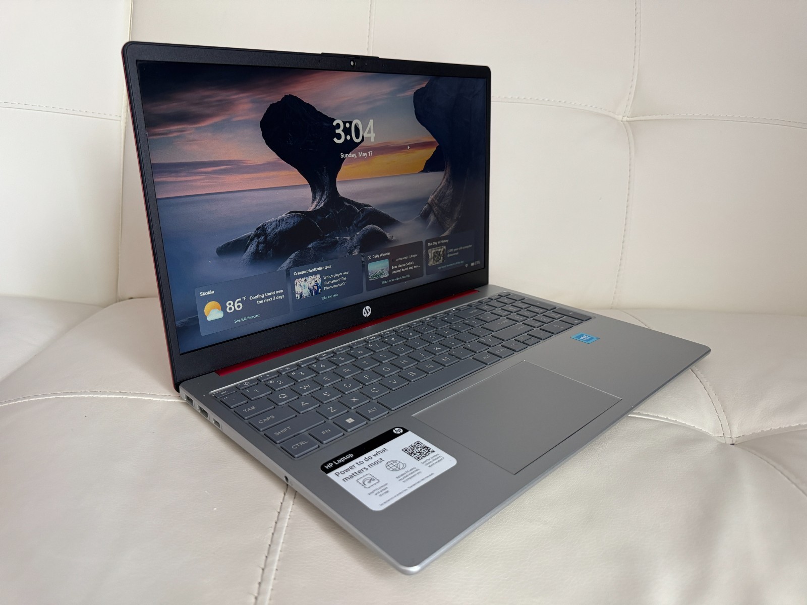 HP 15.6″ Laptop Intel Pentium N200 128GB SSD Drive 16GB Ram HDMI Win11 Red