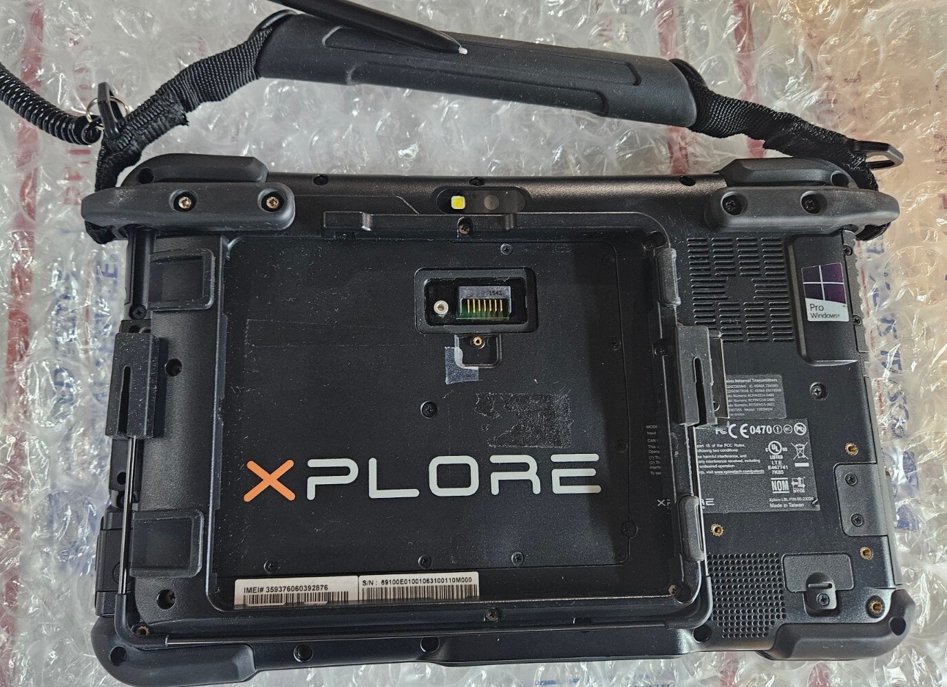 Xplore Rugged XSLATE B2, i5, 2.9GHz, 128SSD, 8GB, Win7 4G keys (Stylus only)