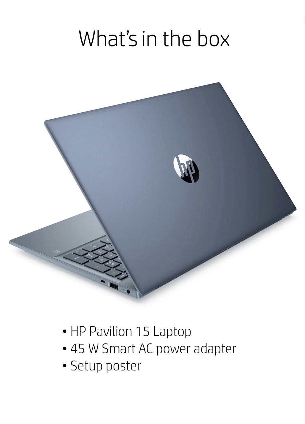 HP Pavilion 15-eh1070wm 15.6″ (512GB SSD, Ryzen 7 5700U, 1.8 GHz, 8GB RAM)…