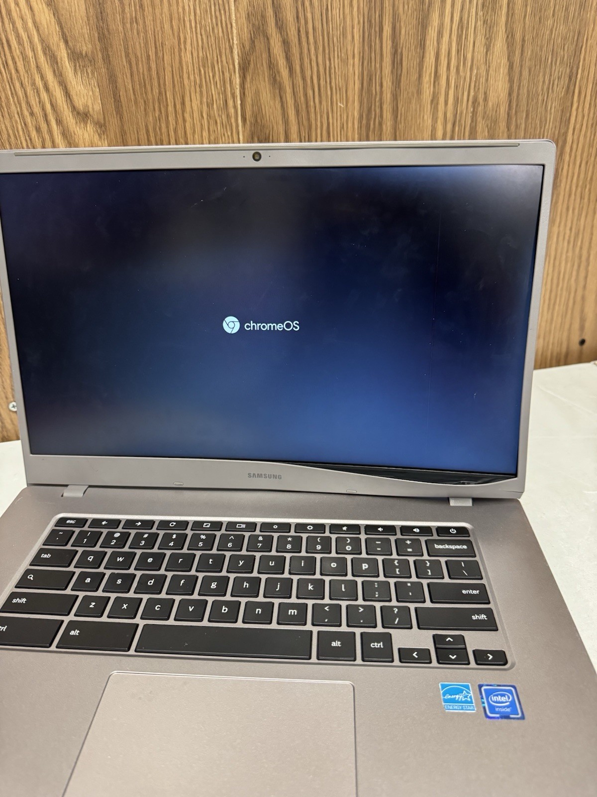 Samsung Chromebook Laptop | Broken Hinge Damaged Screen | For Parts AS IS