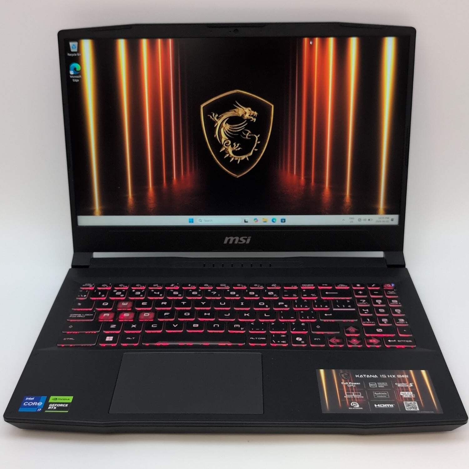 MSI Katana 15 HX MS-1587 i7-14650HX 2.2GHz 16GB RAM 1TB SSD GeForce RTX 5050