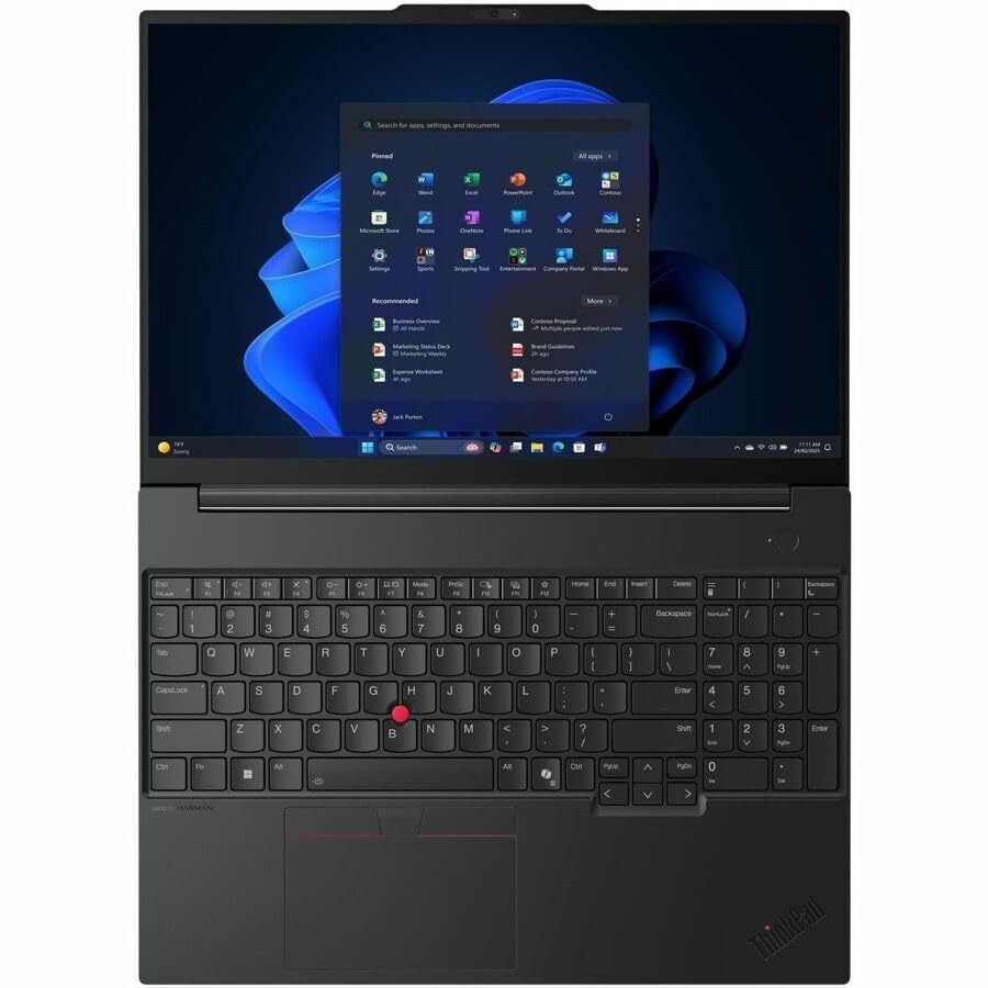 Lenovo ThinkPad E16 21TF001HUS 16″ Laptop Core 5 210H 16GB 256GB SSD W11P