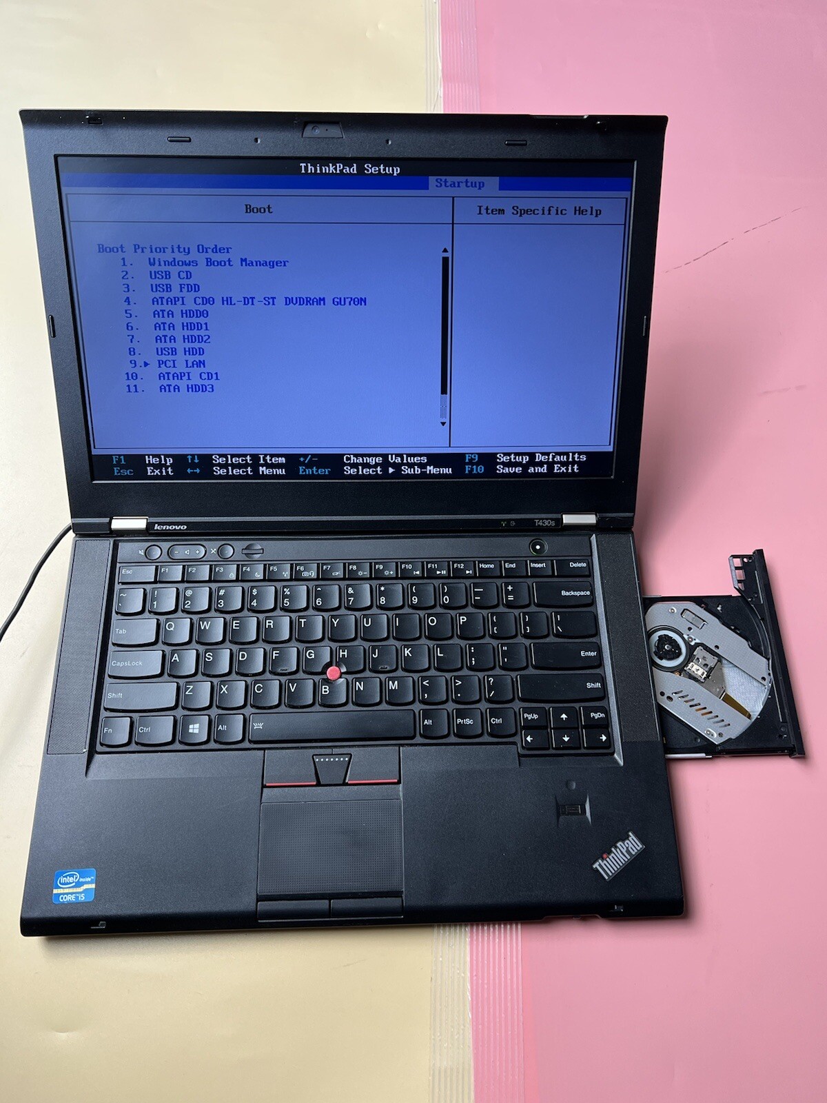 LENOVO THINKPAD T430s Core i5-3210M 2GB RAM 0GB HDD WEBCAM