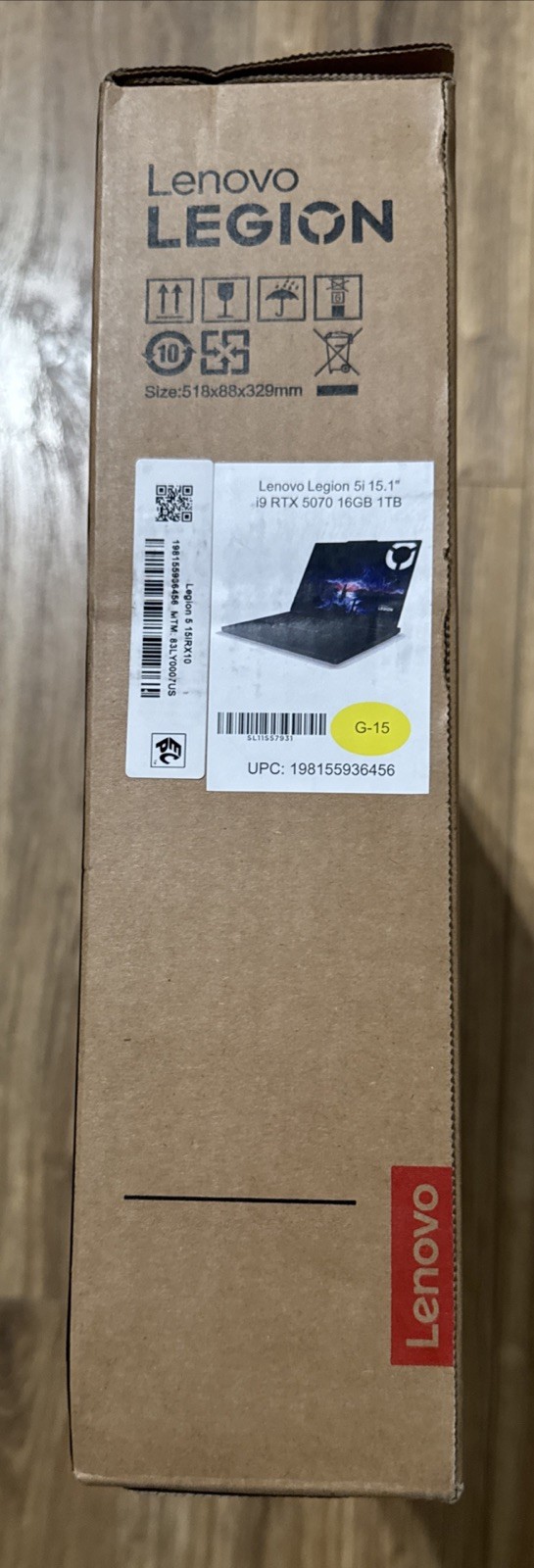 Lenovo Legion 5 15IRX10 OLED 15.1 Gaming Laptop i9 14th RTX5070 BRAND NEW 2025
