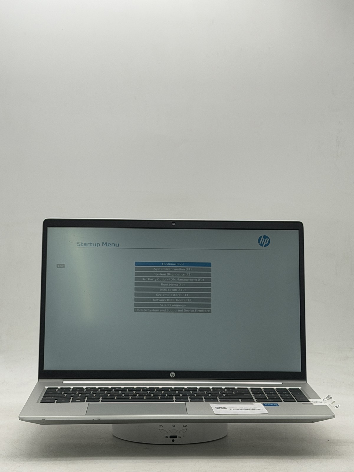 HP ProBook 450 15.6 inch (G9) 15.6in i3-1215U 8GB 256GB No OS Please Read
