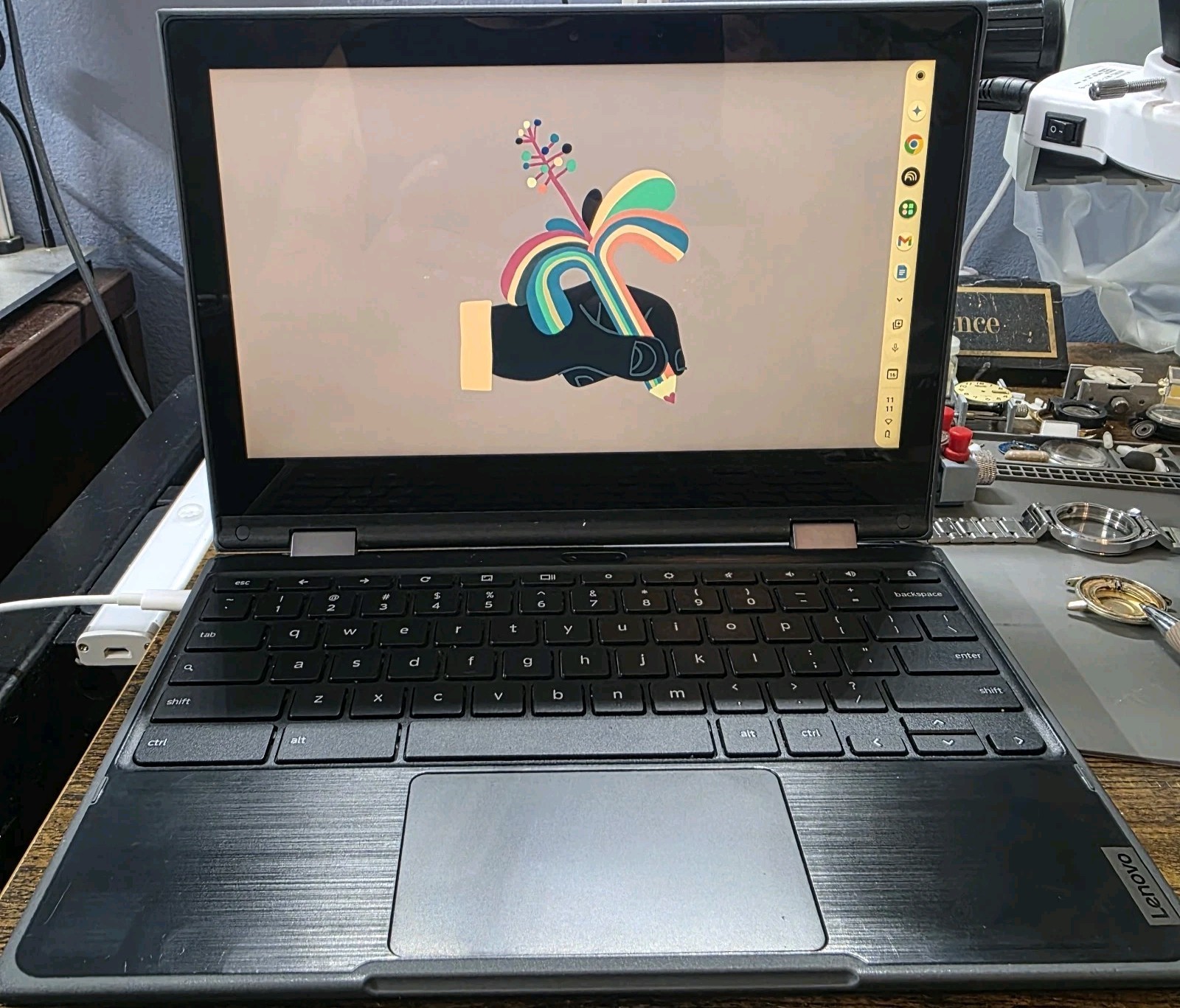 Lenovo 300e Chromebook 11.6” (32 GB, MediaTek mt8173, 2.1 GHz, 4 GB)…