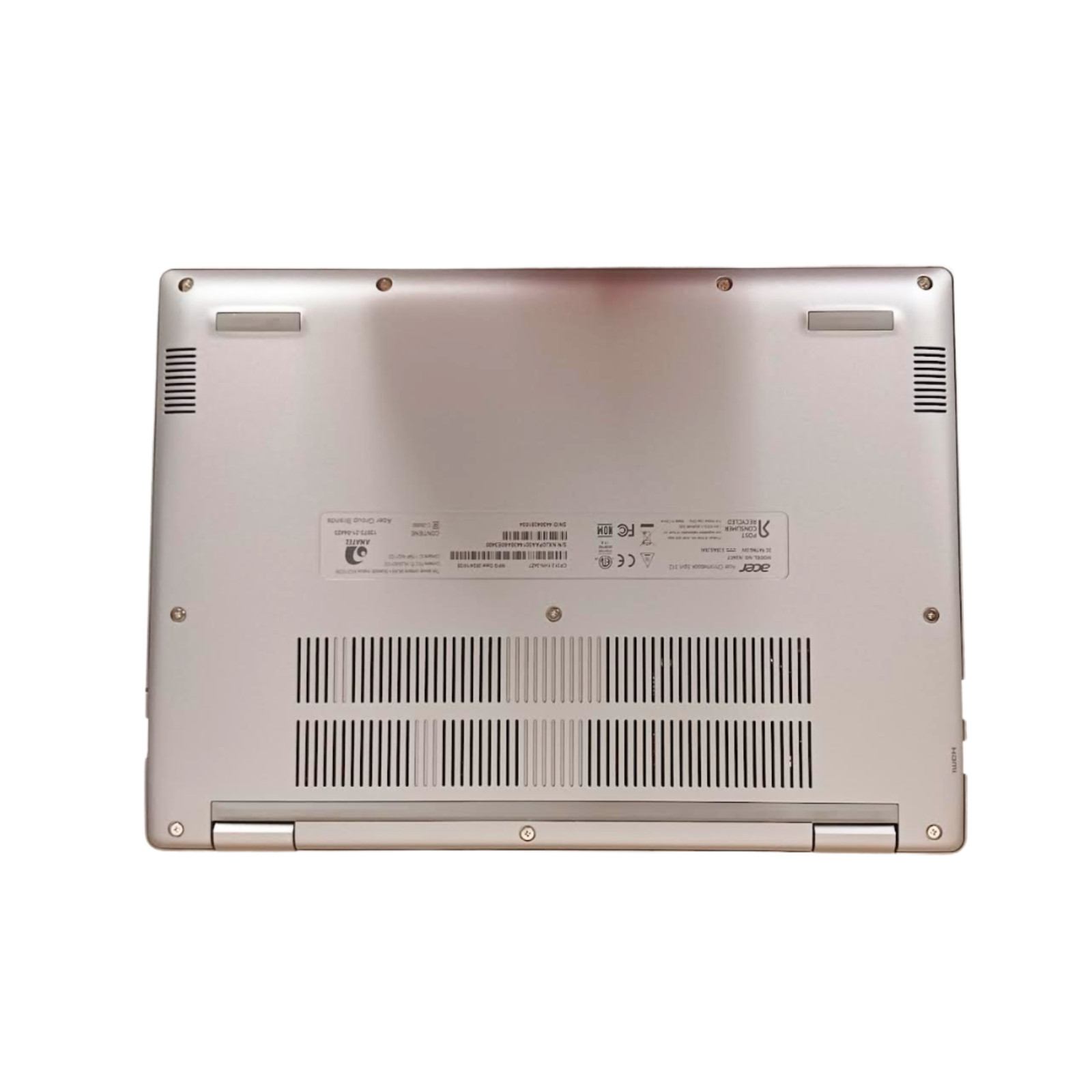 Acer Chromebook Spin 312 12.2 WUXGA i3-N305 8GB RAM 128GB eMMC Chrome OS, Silver