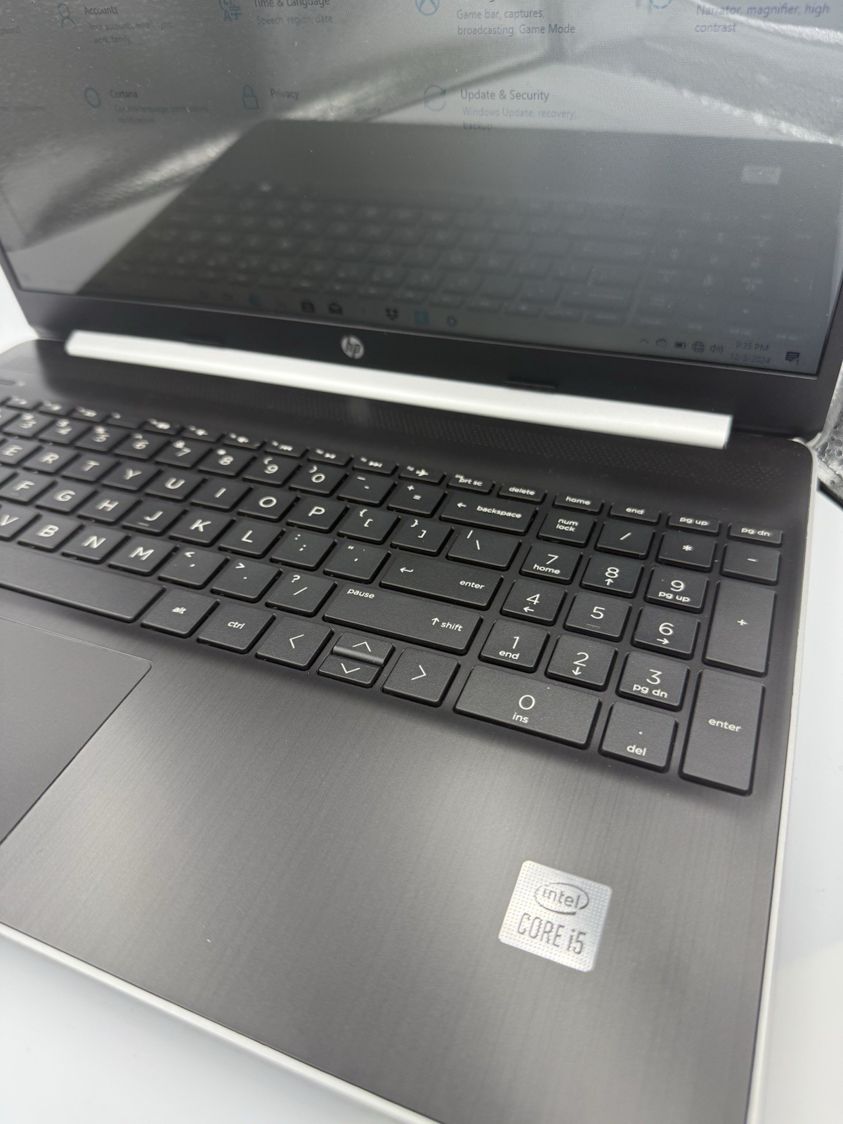 HP 15-DY1076NR 15.6 inch 256GB Intel Core i5-1035G1 Laptop 1.00GHz 8GB DDR4 #w