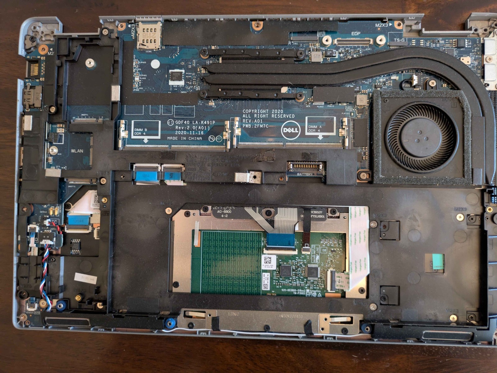 Dell Latitude 5420 14″ Intel i5-1145G7 14″ NO DISPLAY NO RAM NO SSD NO BATT