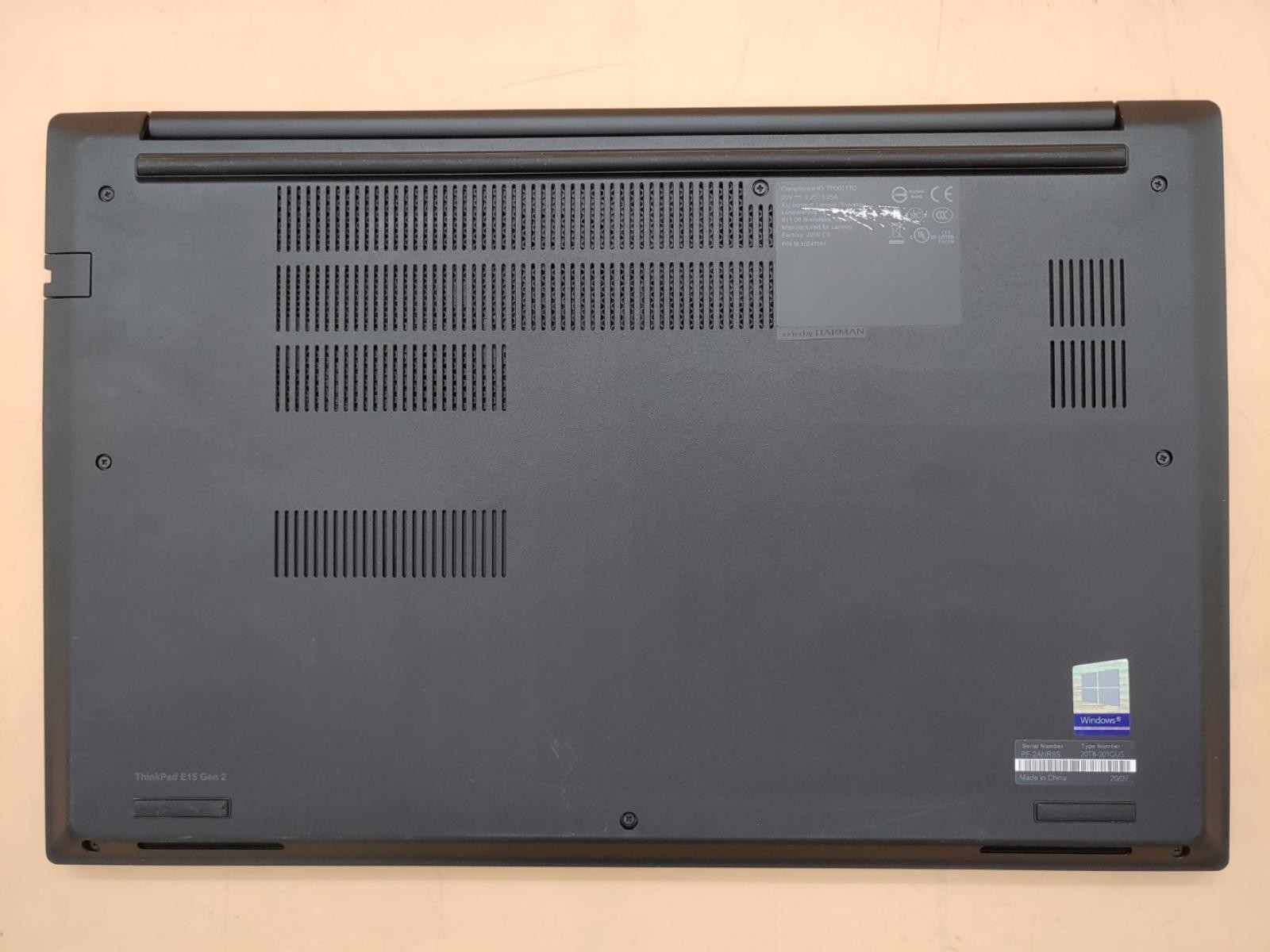 Lenovo ThinkPad E15 Gen 2 15.6″ AMD Ryzen 3 4300U 12GB 256GB Win11Pro **NO A/C**