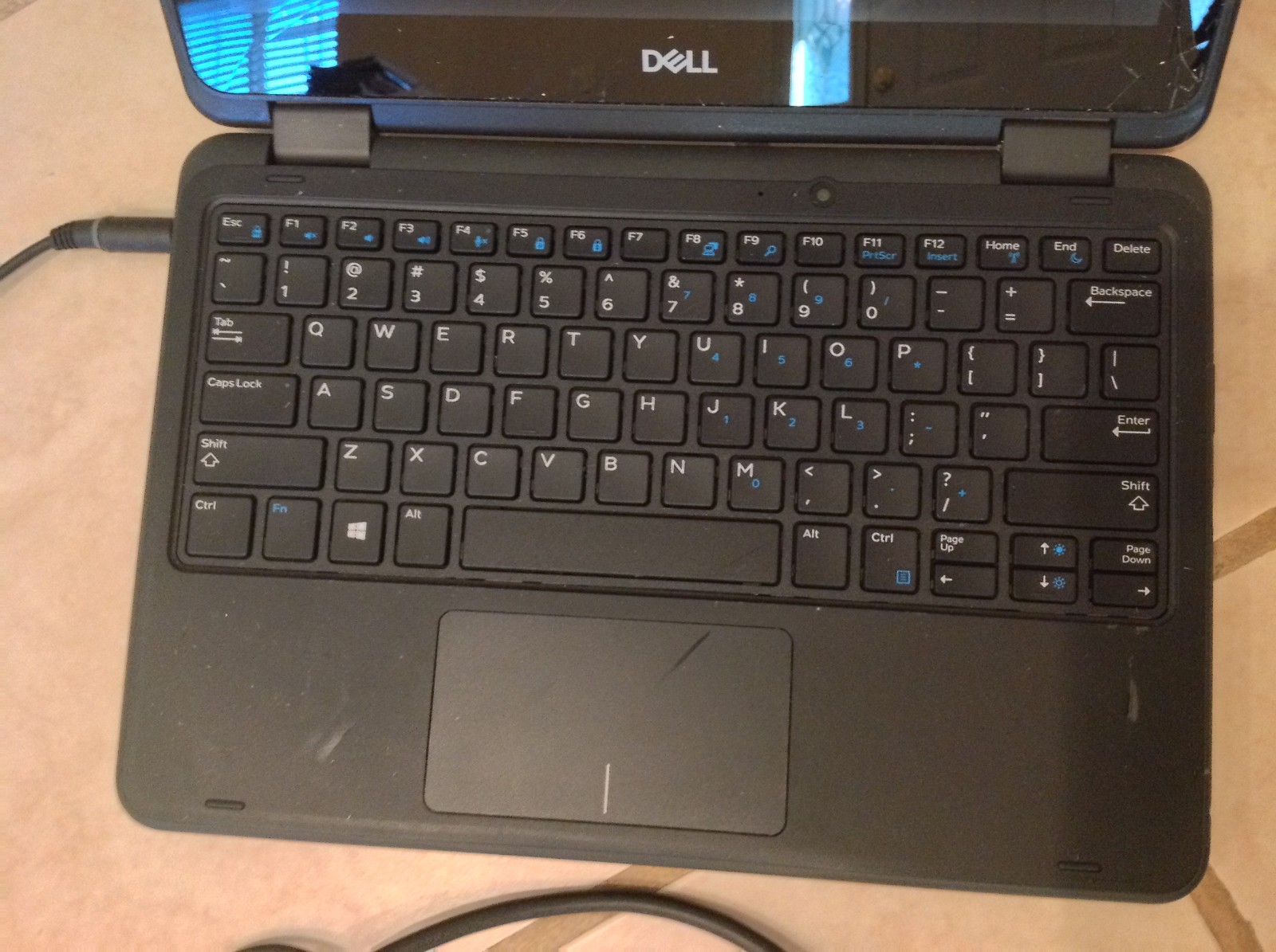 Dell P26T Laptop with Charger for Parts or Fix