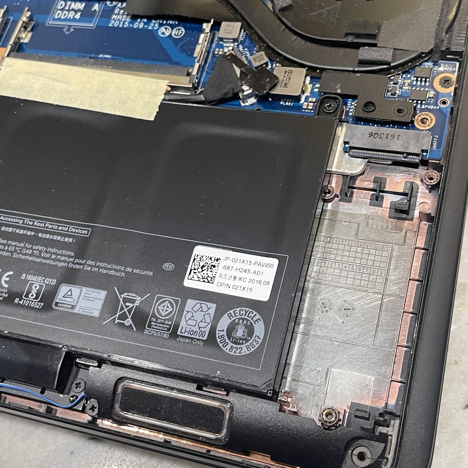 Lot 2 Dell Latitude E7270 12.5″ Laptops i3-6th No Ram No HDD Tested Boot To BIOS