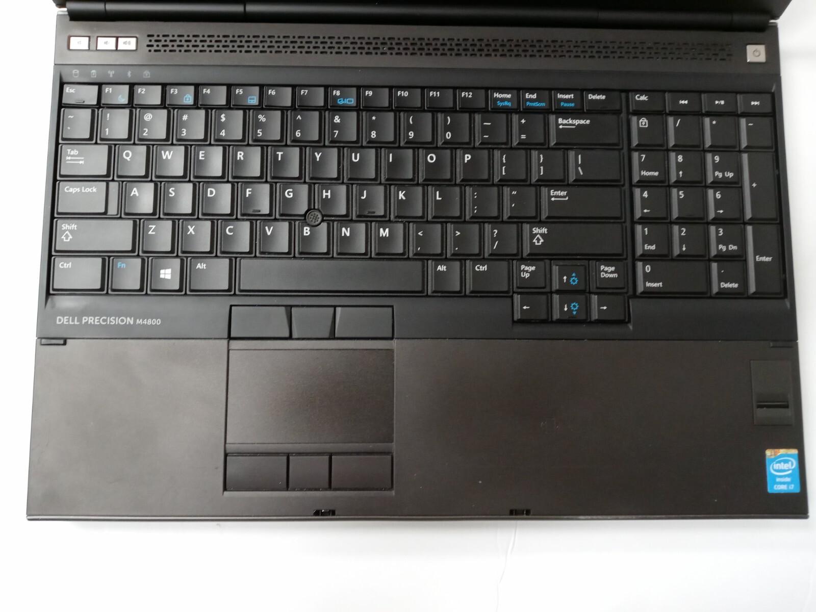 Dell Precision M4800 NVIDIA Quadro K1100M 8GB i7-4700MQ NO ADAPTER +NO BATTERY