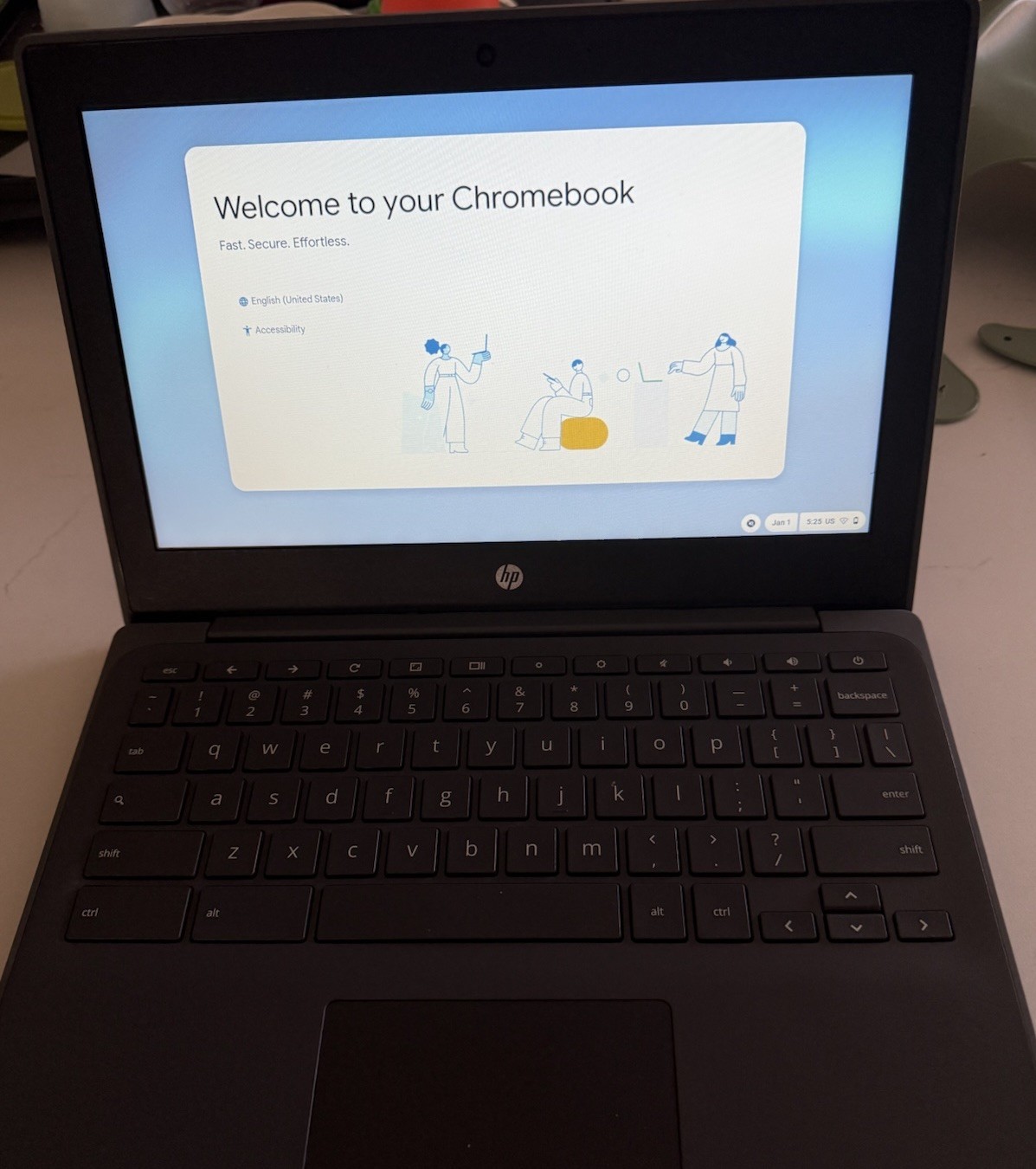 HP ChromeBook 11.6″ (32GB Wifi 4GB) Laptop – Gray