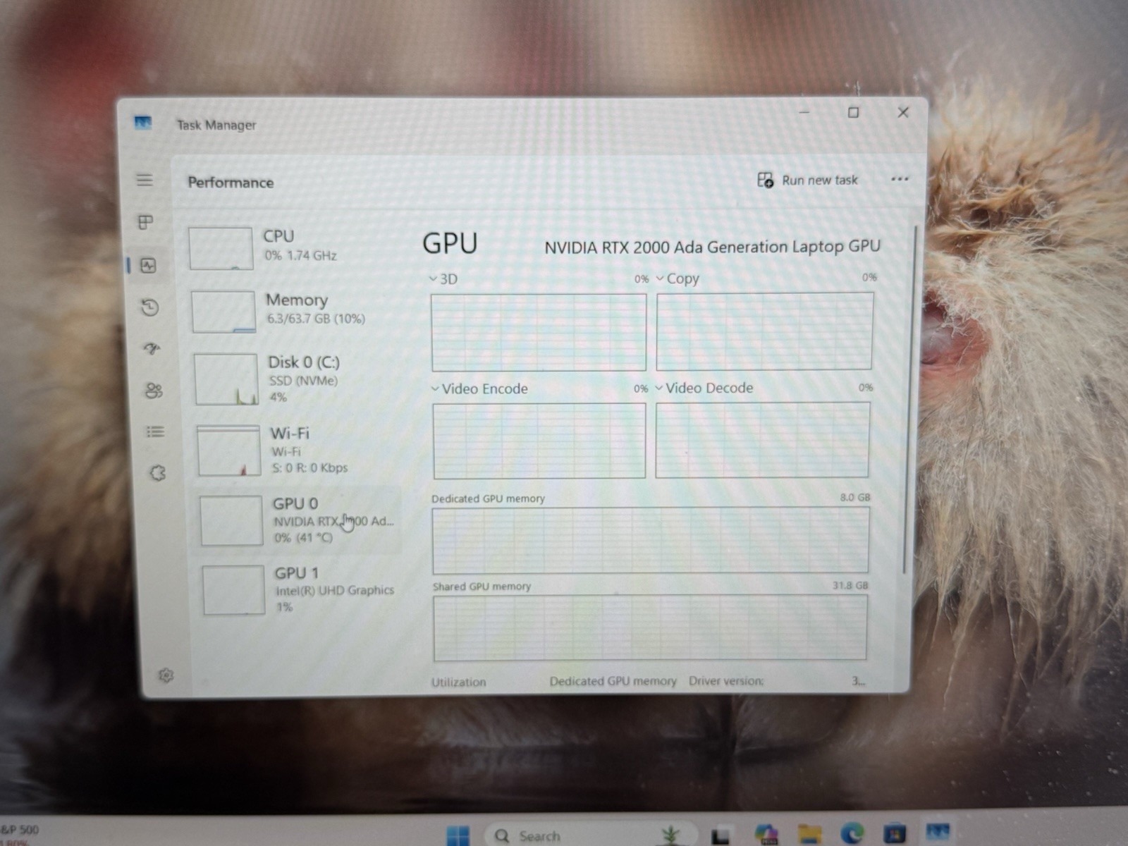 Dell Precision 7680 16″ i7-13850HX 64GB Ram 1TB SSD RTX 2000 Ada