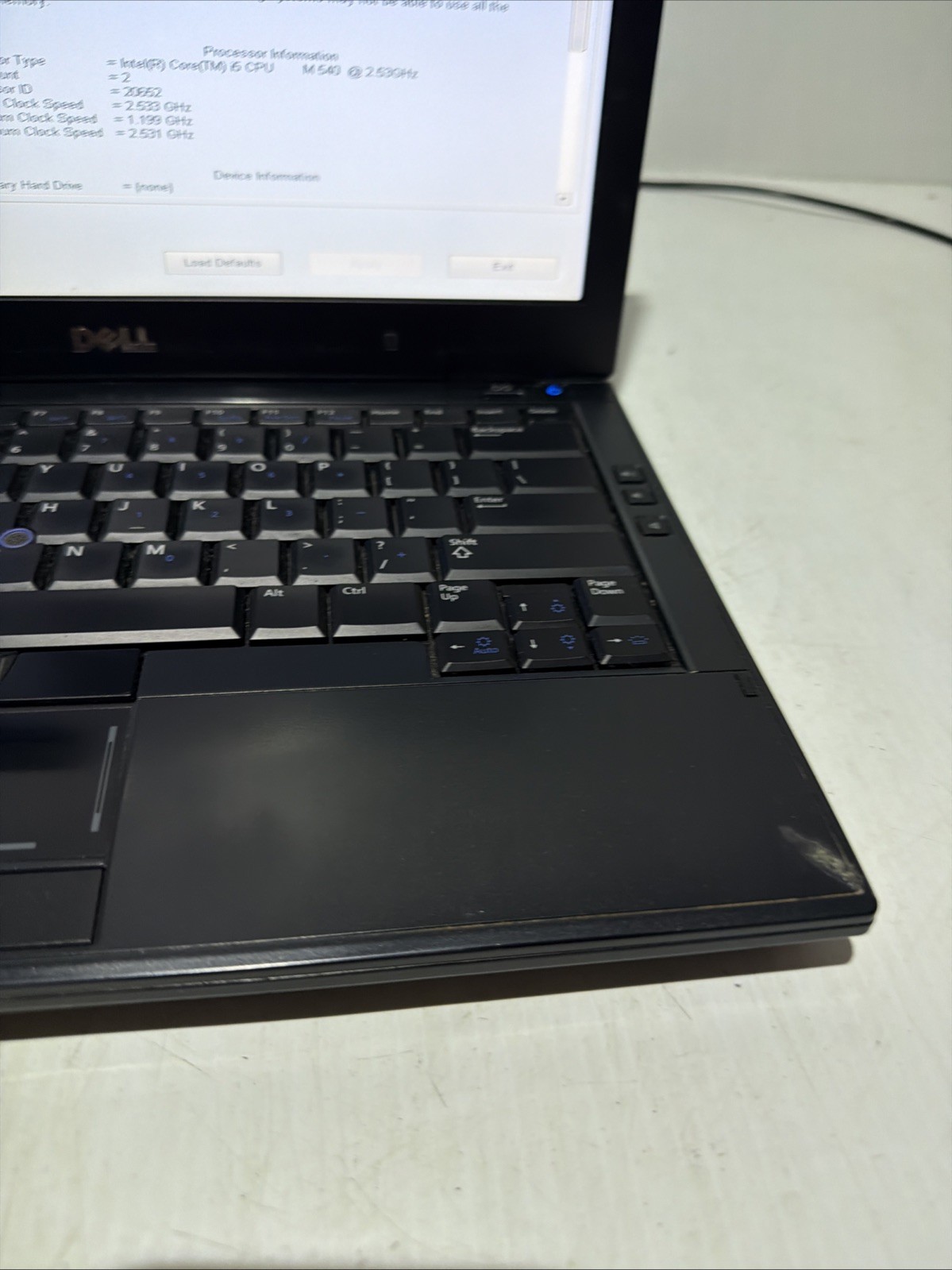 Dell Latitude E4310 14″ Laptop i5 M540 8gb Ram No Drives Boots Bios No P/S
