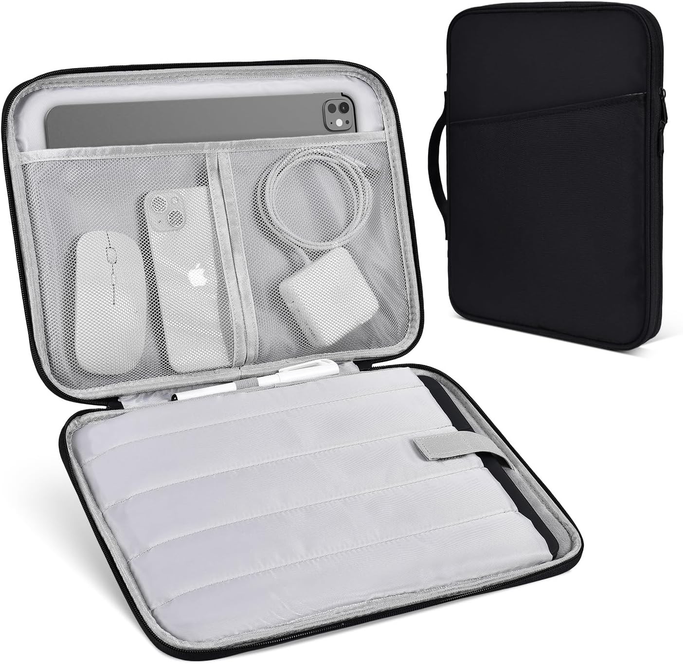 Laptop Sleeve 13 inch for 2025 2026 MacBook Air 13-inch M4 A3449 A3240, Black