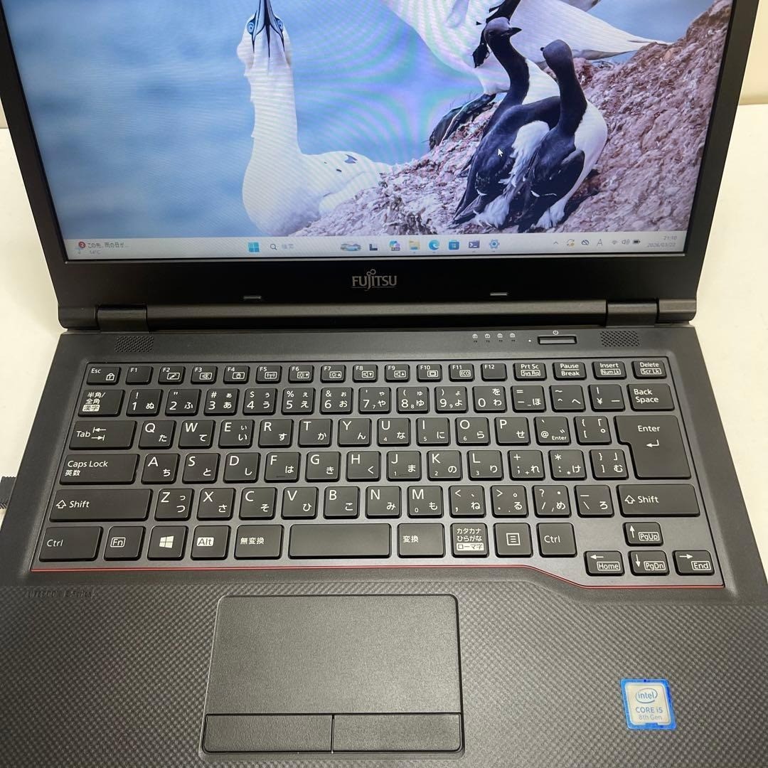 Fujitsu Lifebook Core i5 8365U-1.60GHz 8GB 256GB SSD WIN11 Pro Tested Japan