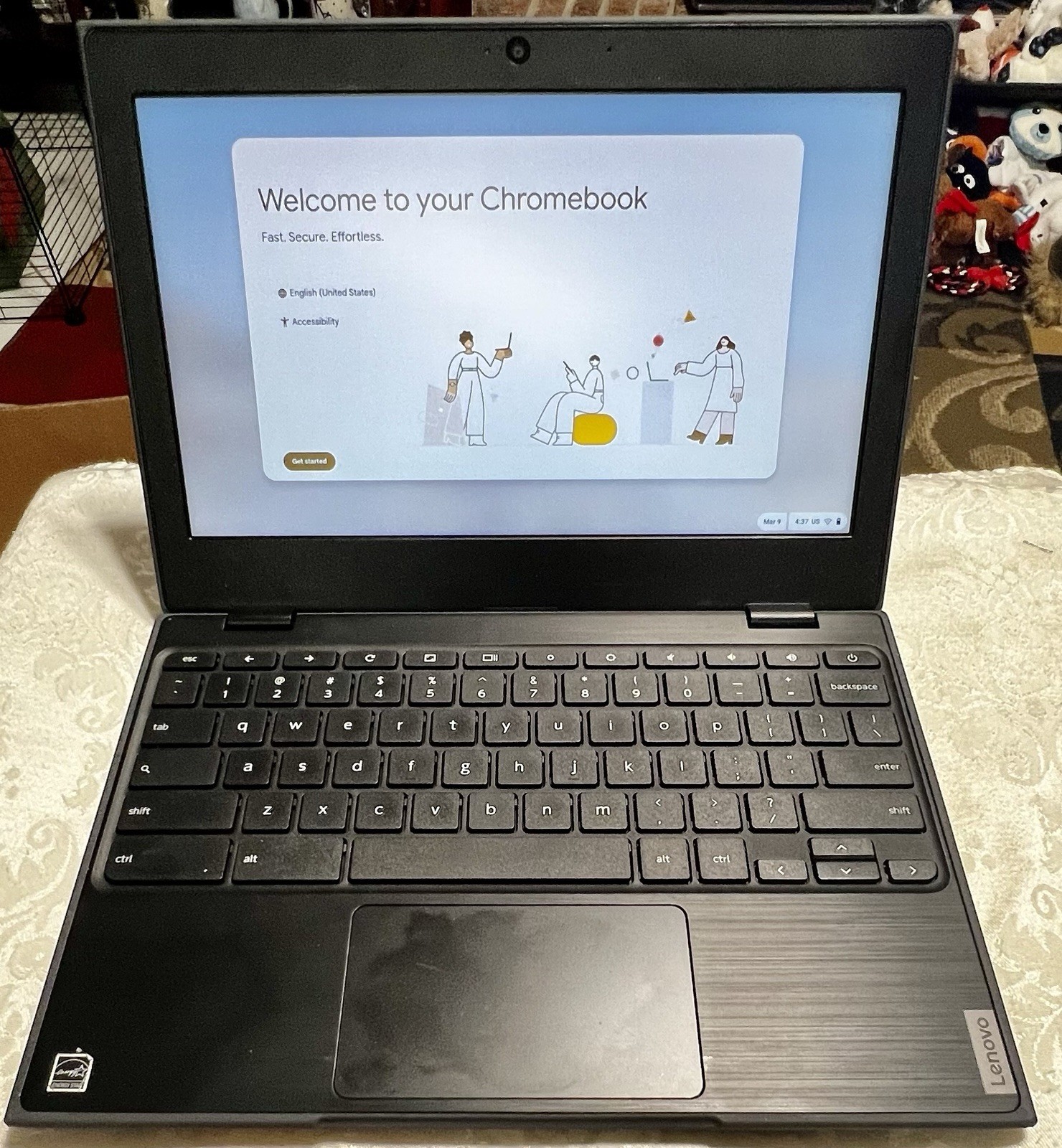 Lenovo 100e Chromebook 2nd Gen MTK 11.6″ Chrome OS Black Wi-Fi Bluetooth