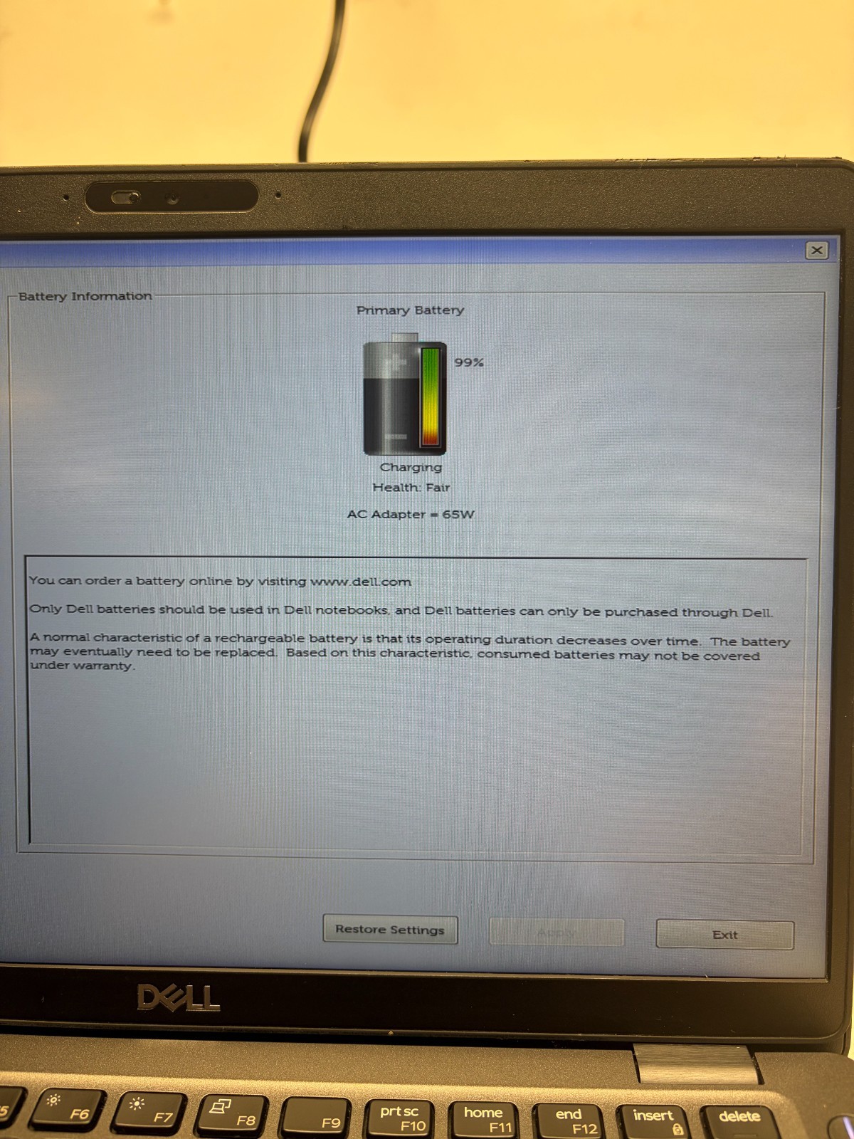 Dell Latitude 5400 w/ Power Supply