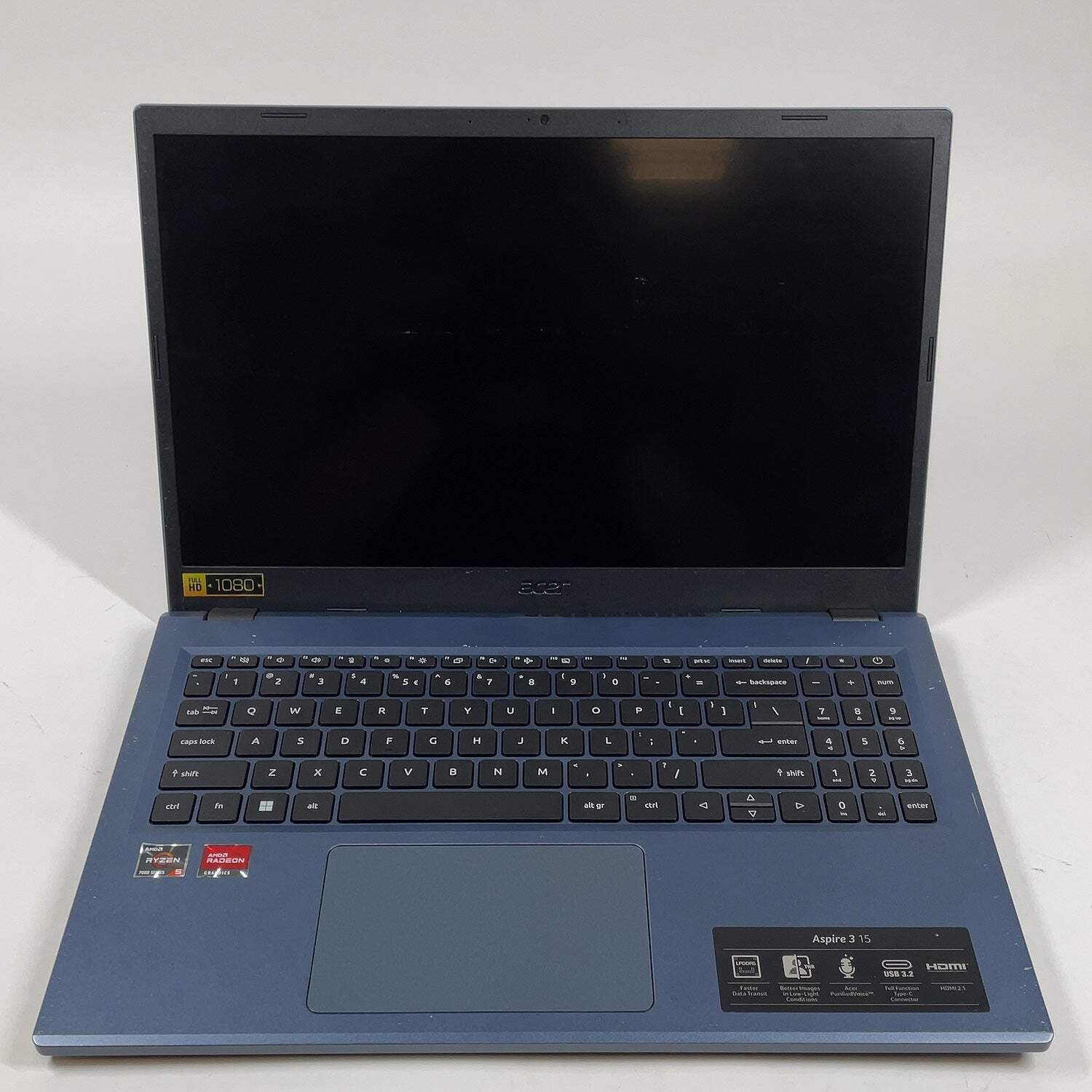 Acer Aspire 3 N23C3 15.6″ Ryzen 5 7520U 2.8GHz 8GB RAM 512GB SSD