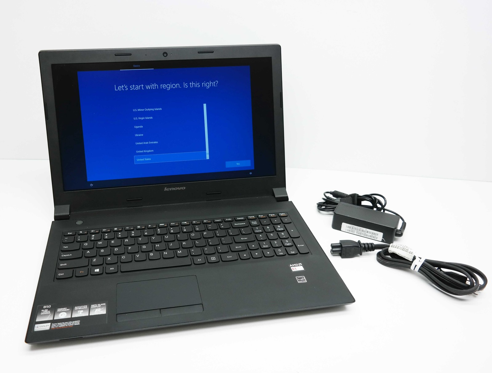 Lenovo IdeaPad B50-45 15.6″ AMD E1-6010 4GB 320GB Windows 7