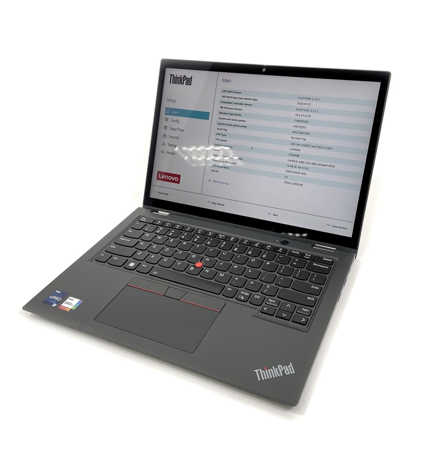 Lenovo ThinkPad L13 Yoga Gen 3 Laptop i5-1245U 1.6GHz 256GB SSD 16GB RAM WIN 11