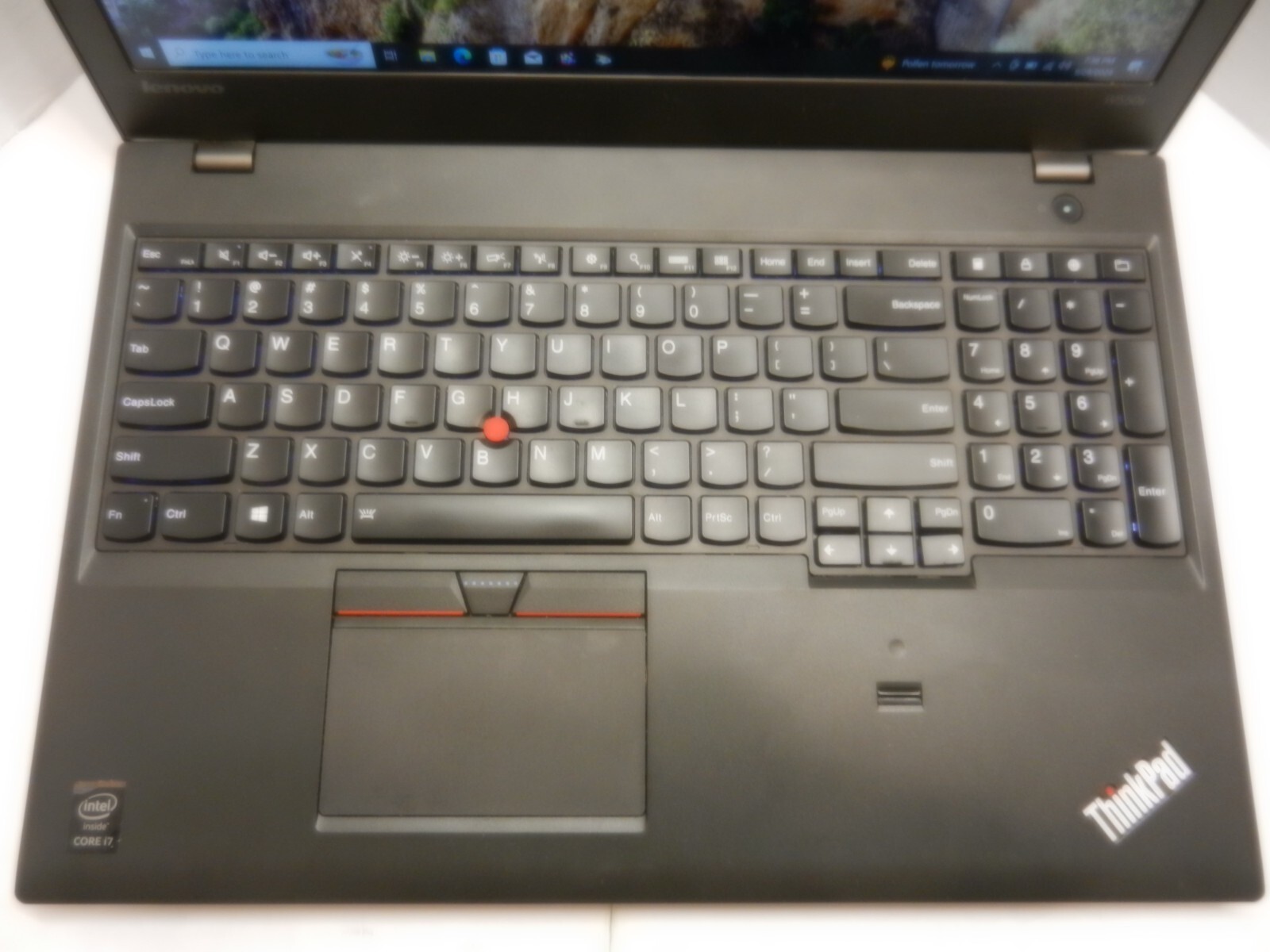 LENOVO THINKPAD W55OS CORE i7-5500U@2.4GHZ 16GB RAM 1TB HDD WINDOWS 10 (1of2)