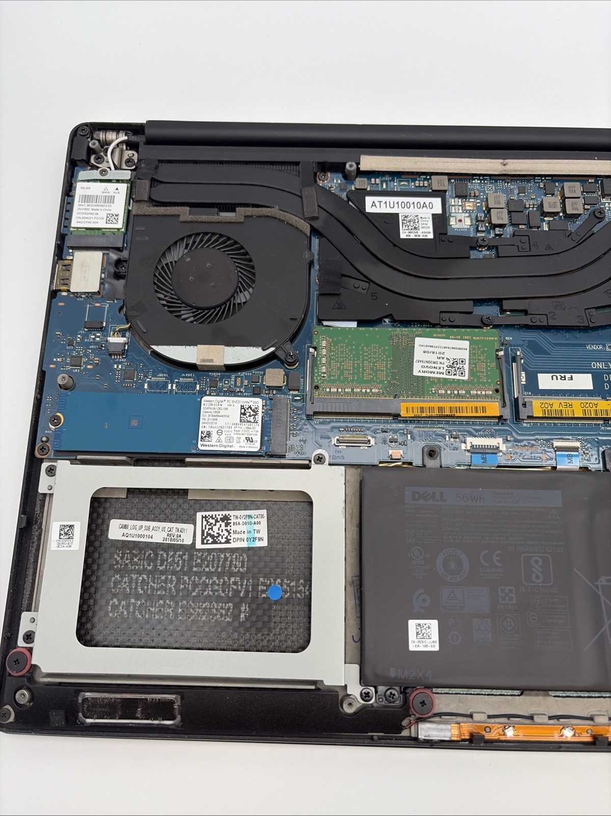 Dell Precision 5520 Xeon E3-1505M v6 4GB RAM 128GB SSD PARTS (L75)
