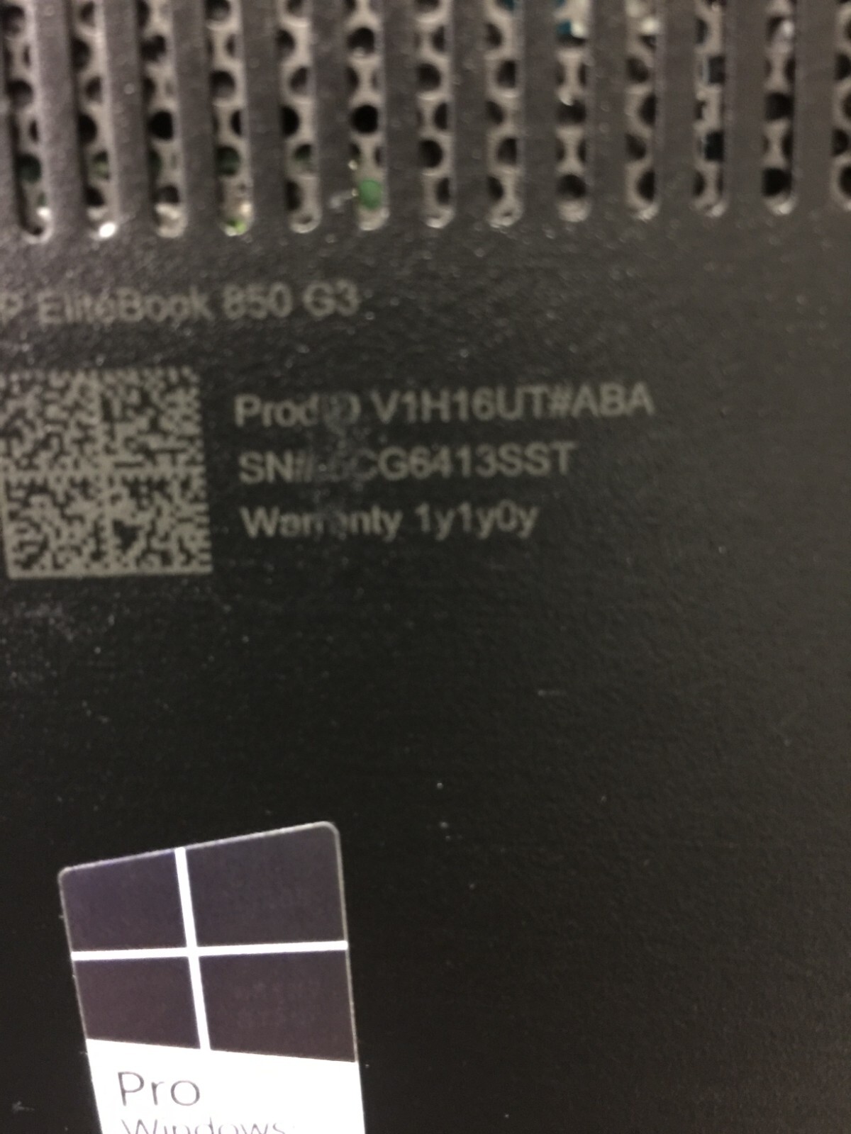 HP EliteBook 850 G3 15.6″ (256GB Core i5 6th gen 2.30GHz 8GB RAM WIN 11 PRO