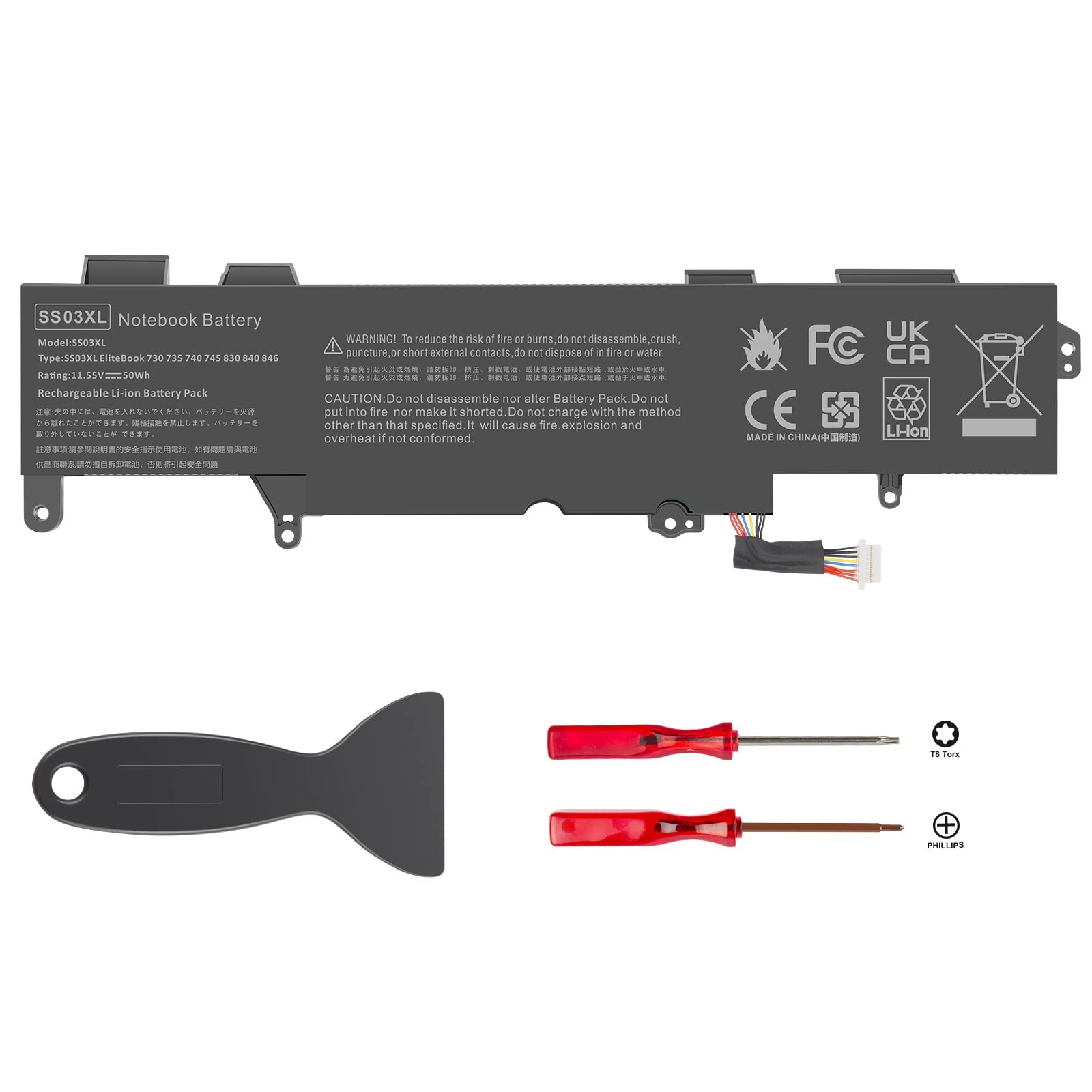 TREE.NB SS03XL Battery for HP EliteBook 840 G5 G6 730 735 740 933321-855
