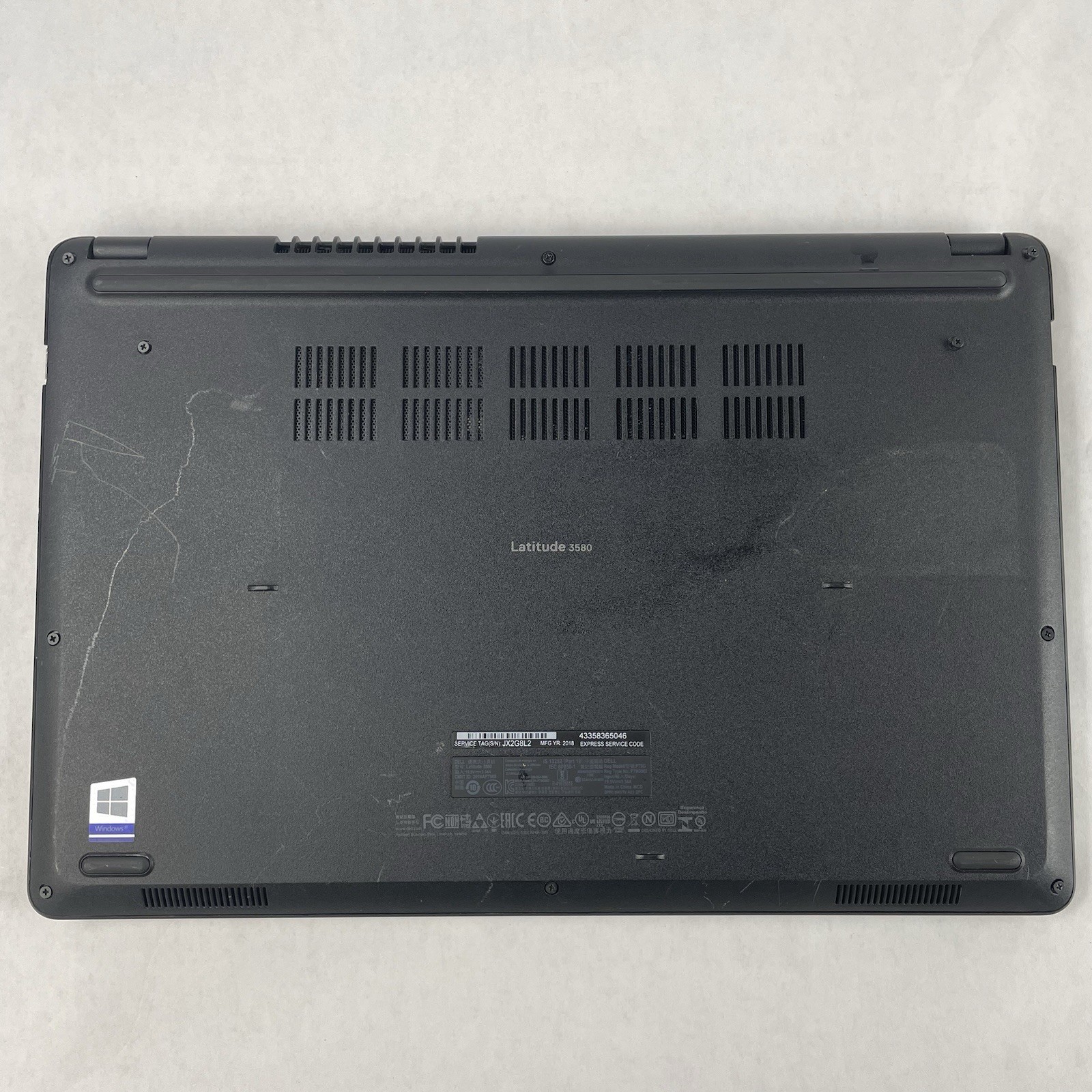 Dell Latitude 3580 15.6″ i7-7500U 2.70 GHz 8 GB RAM No SSD/OS/AC/Battery