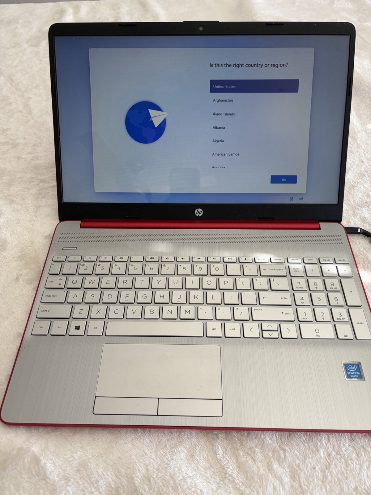 HP 15.6” Laptop Intel Pentium Silver N5030 Windows 11 Home 4GB RAM