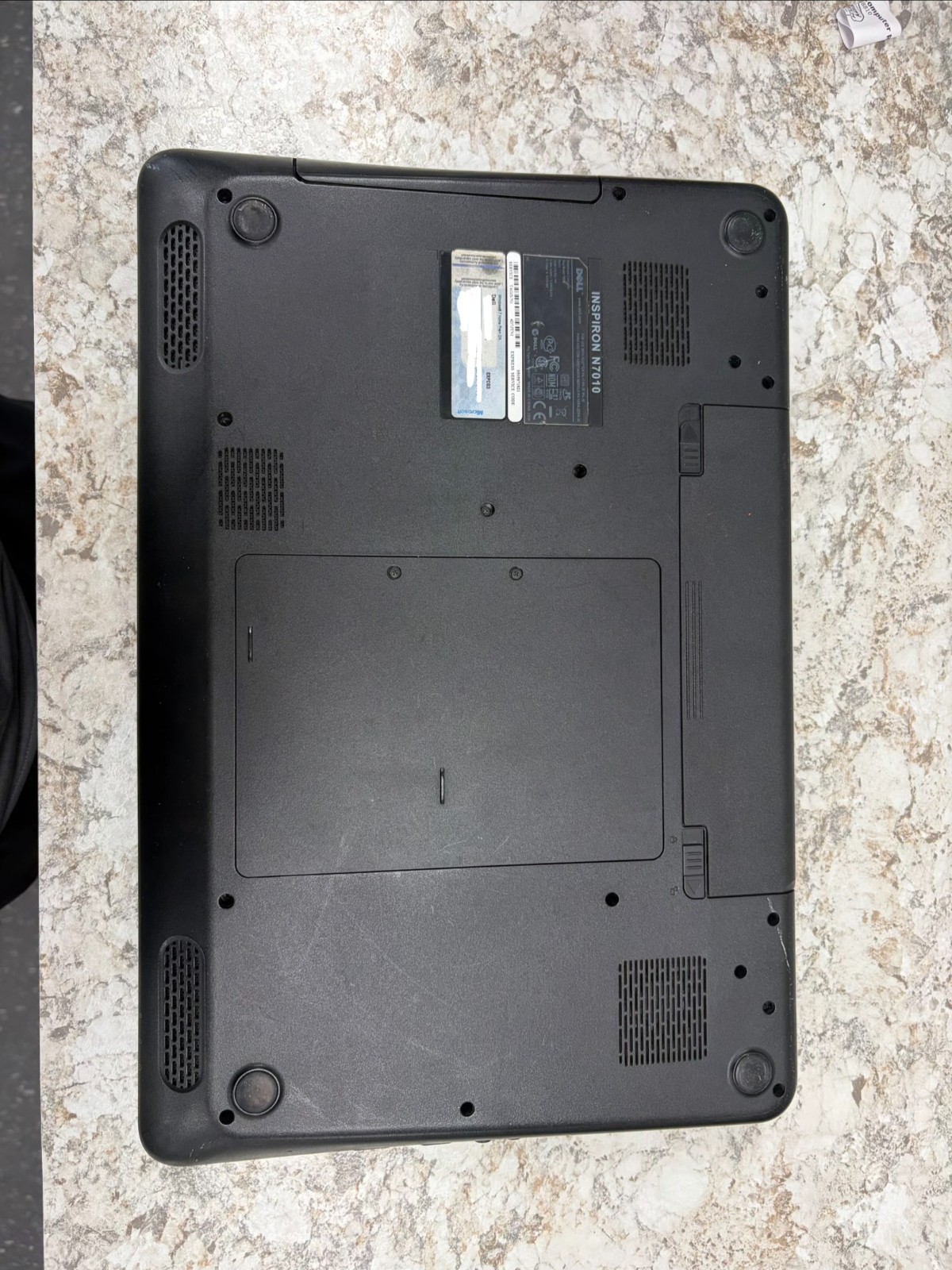 Dell N7010 Core i3 @ 2.4 GHz, 4GB, 230GB SSD, Win7 Pro, Bad Battery, No Charger