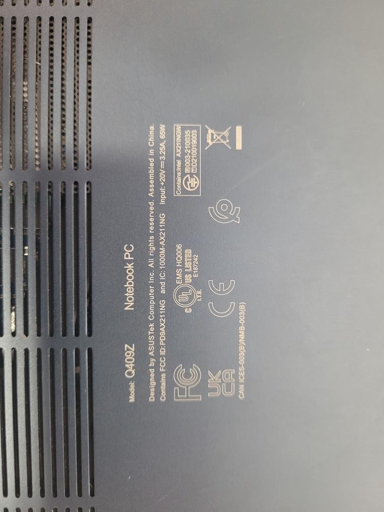 ASUS ZENBOOK Q409Z (P04022932)
