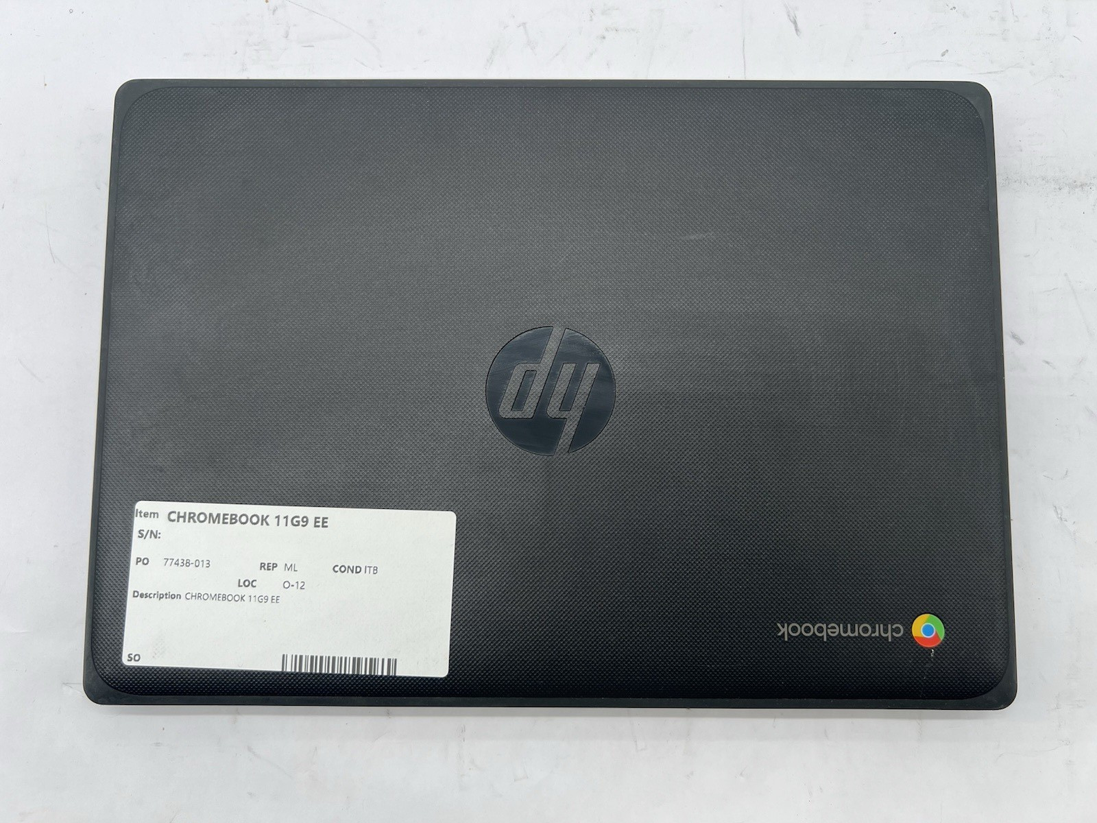 HP Chromebook 11 G9 EE, Celeron N4500, 4GB RAM, 32GB eMMC-No Charger
