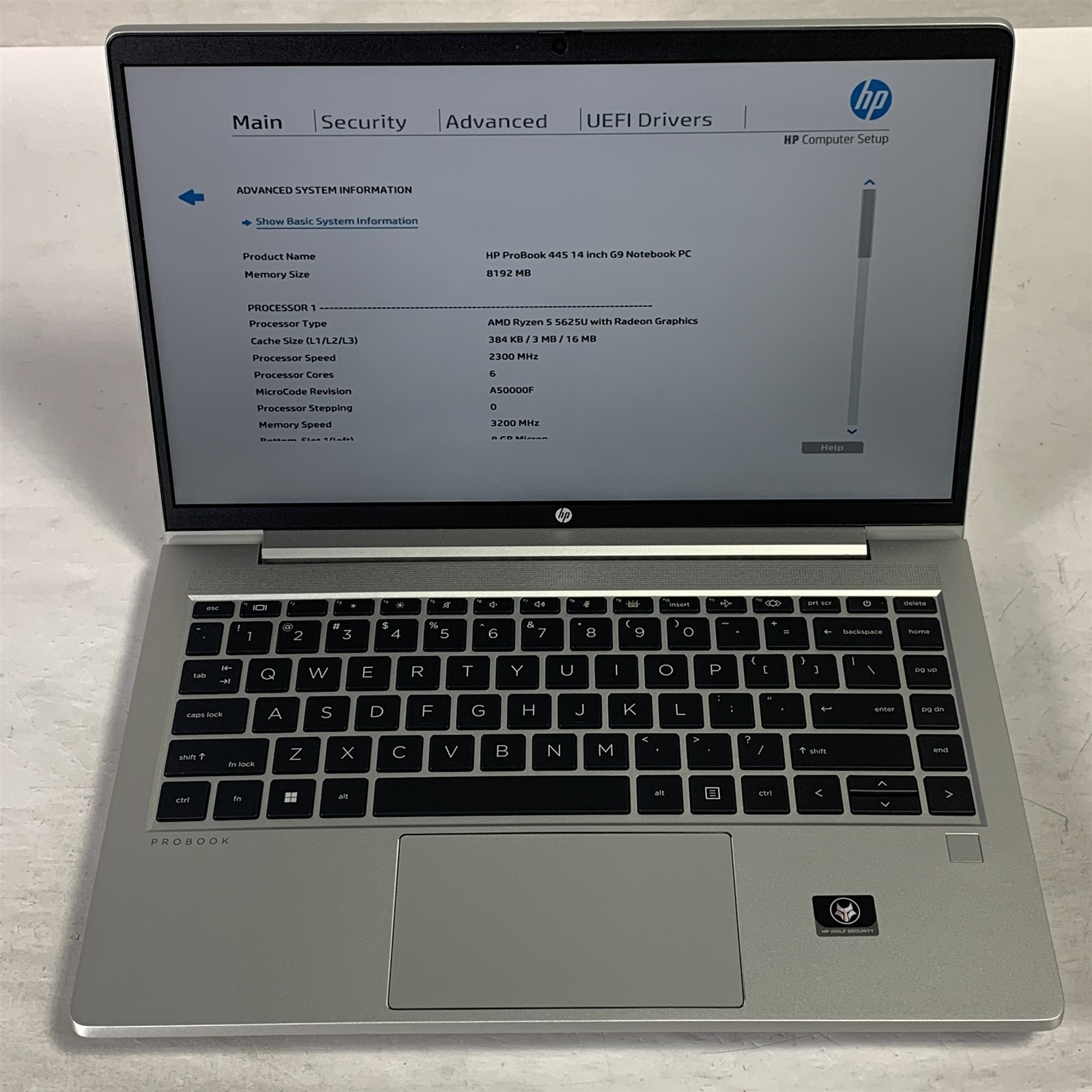 HP ProBook 445 G9 14″ Laptop Ryzen 5 5625U 2.3GHz 8GB – NO DRIVE