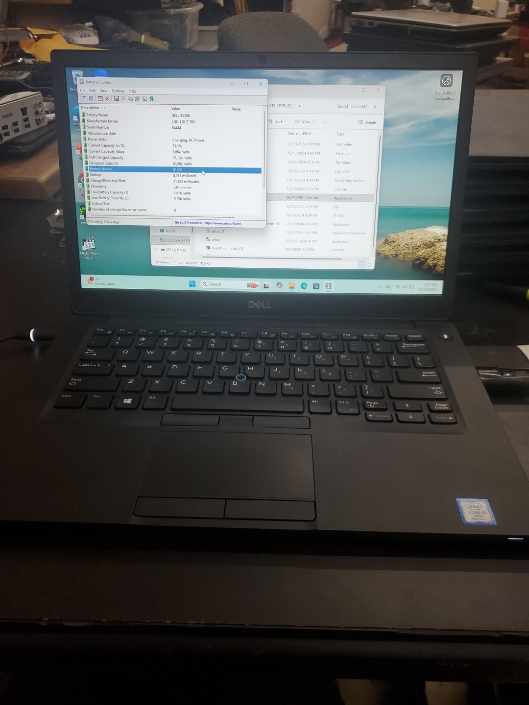 Dell Latitude 7490 14″ Touch (Intel Core i5-8350U, 16GB 256 GB SSD) 121925-2