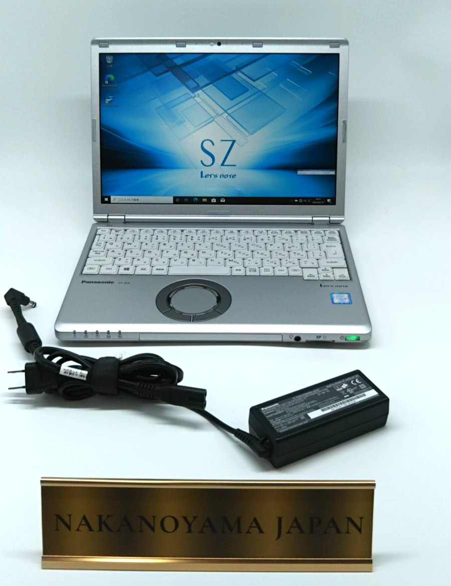 Panasonic Let’s Note SZ6 CF-SZ6 i5-7300U 8GB RAM 256GB SSD Laptop touch w/ AC
