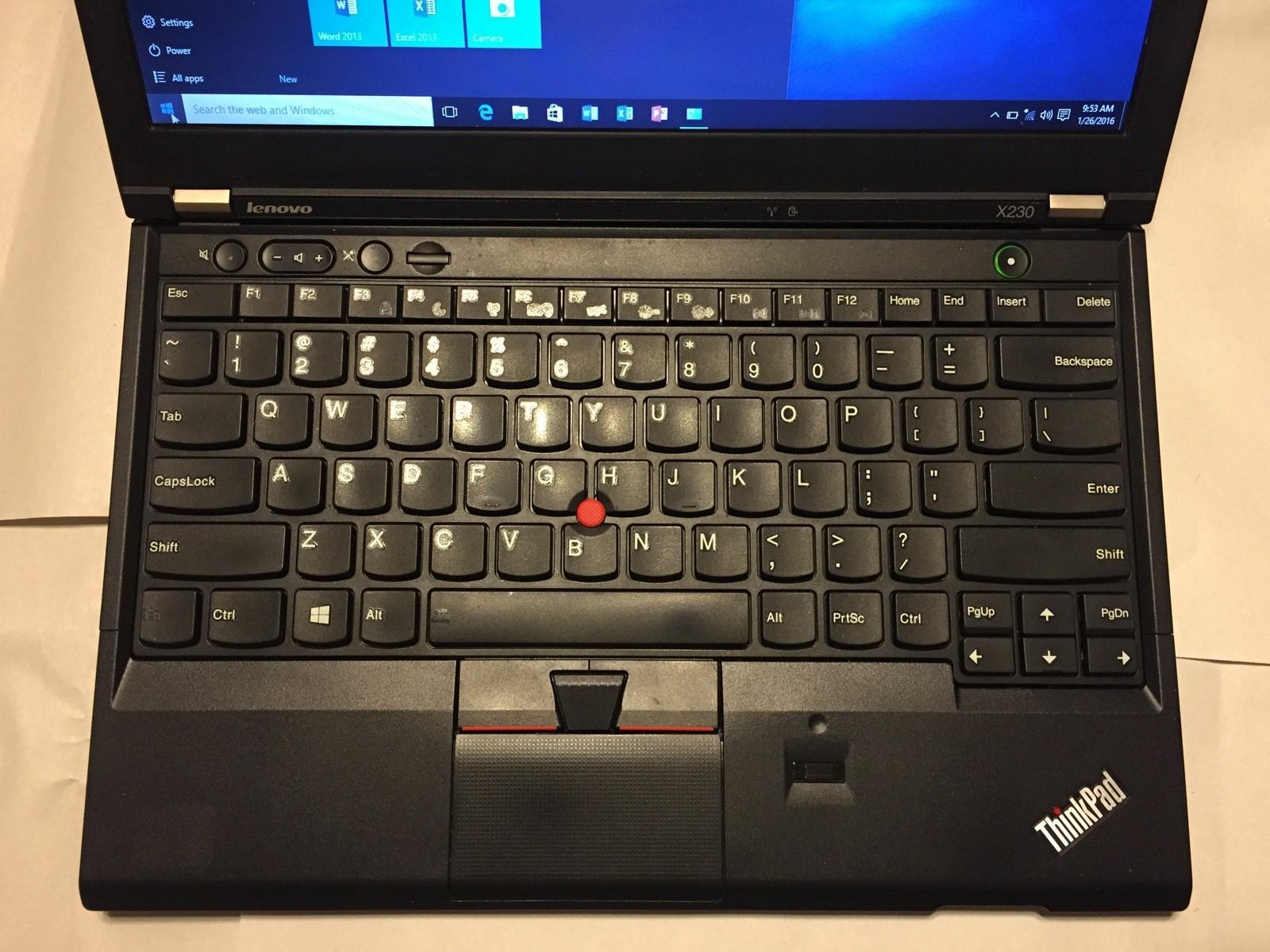 Lenovo Thinkpad X230 i5 256GB SSD 8GB RAM Windows 10 Webcam Bluetooth TN screen