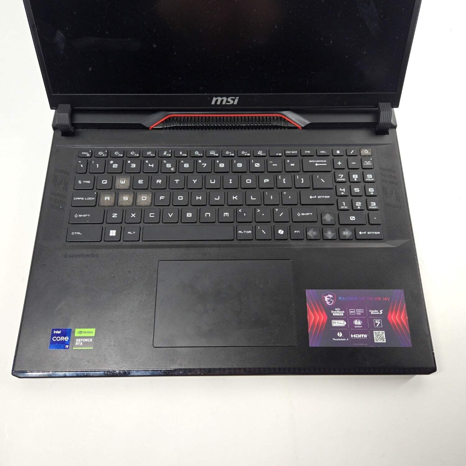 MSI Raider GE78HX 14VGG 17.3 i9-14900HX 2.2GHz 32GB RAM 1TB SSD GeForce RTX 4070