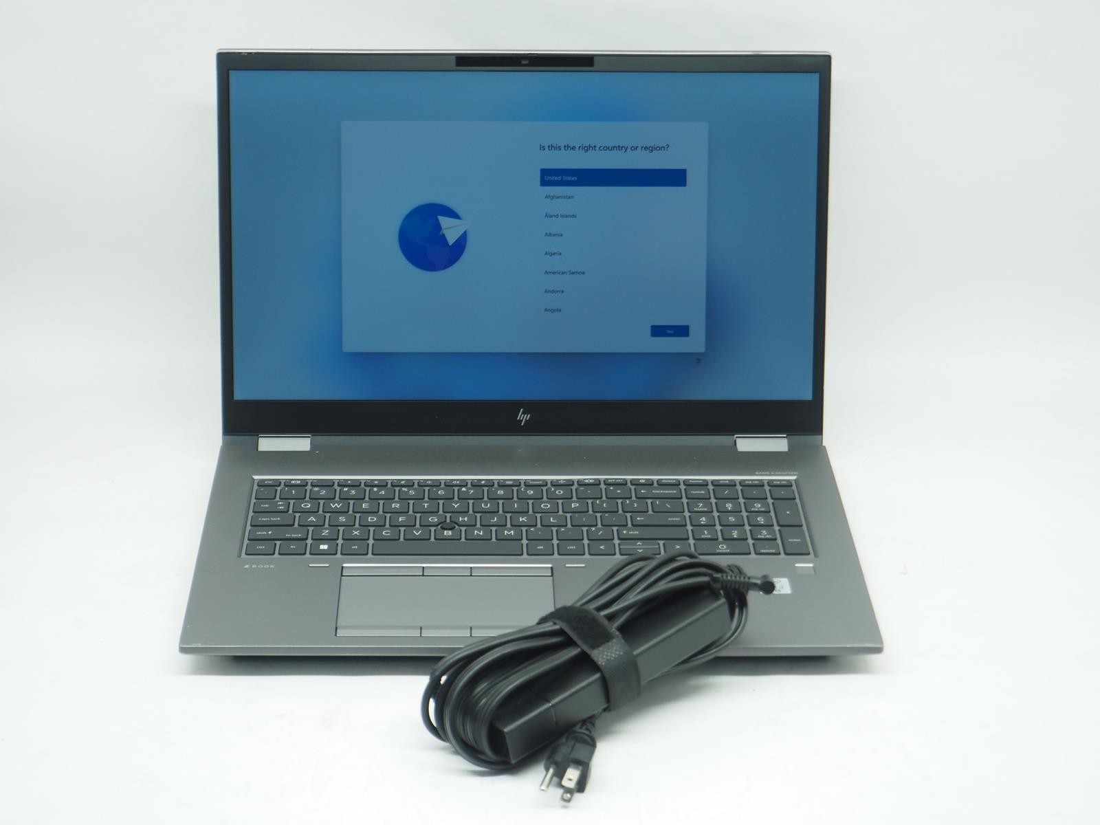 HP ZBOOK FURY 17 G7 Intel Core i7-10850H 2.70GHz 32GB RAM 512GB NVMe Grade B