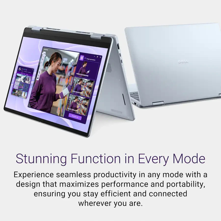 🔥 New Dell Plus 14″ 2K 2-in-1 Touch Laptop Intel Core Ultra 7 Series 2 16GB 1TB