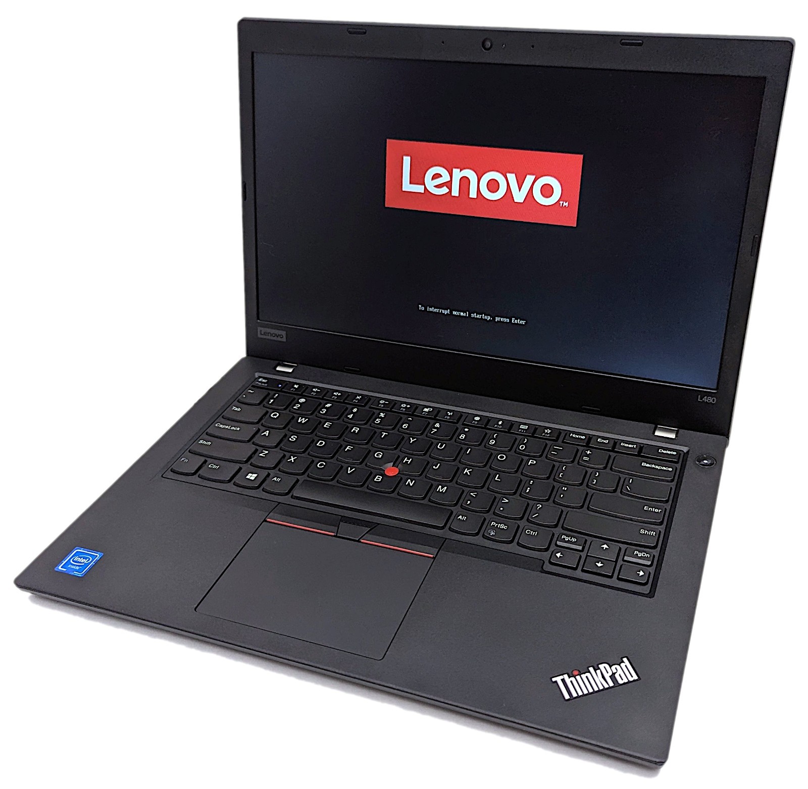 Incomplete Lenovo ThinkPad L480 14″ Laptop Celeron 3965U 4GB RAM – *BAD SPEAKER*