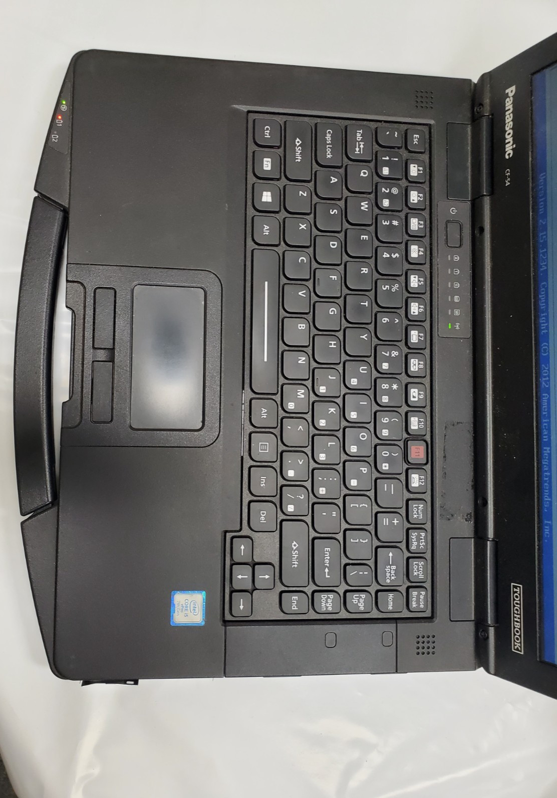 Panasonic Toughbook CF-54 Core i5-7300U 2.60GHz 16GB No HDD