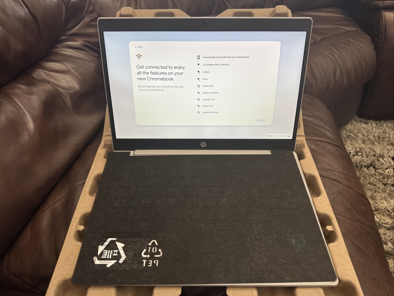 New HP – 14″ Chromebook – Intel Celeron – 4GB Memory – 64GB eMMC, Expedited Ship