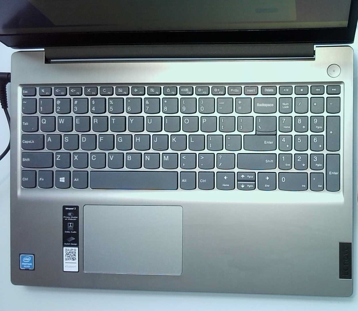 LENOVO IdeaPad 3 15IGL05 15″ FHD PENTIUM SILVER N5030 512GB SSD 4GB W11 Webcam