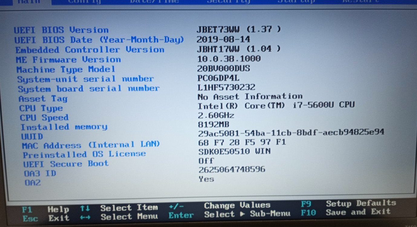 Lot of 2 Lenovo ThinkPad T450 i7-5600u VPro@2.60GHz 8GB RAM No HDD/OS MC692*!