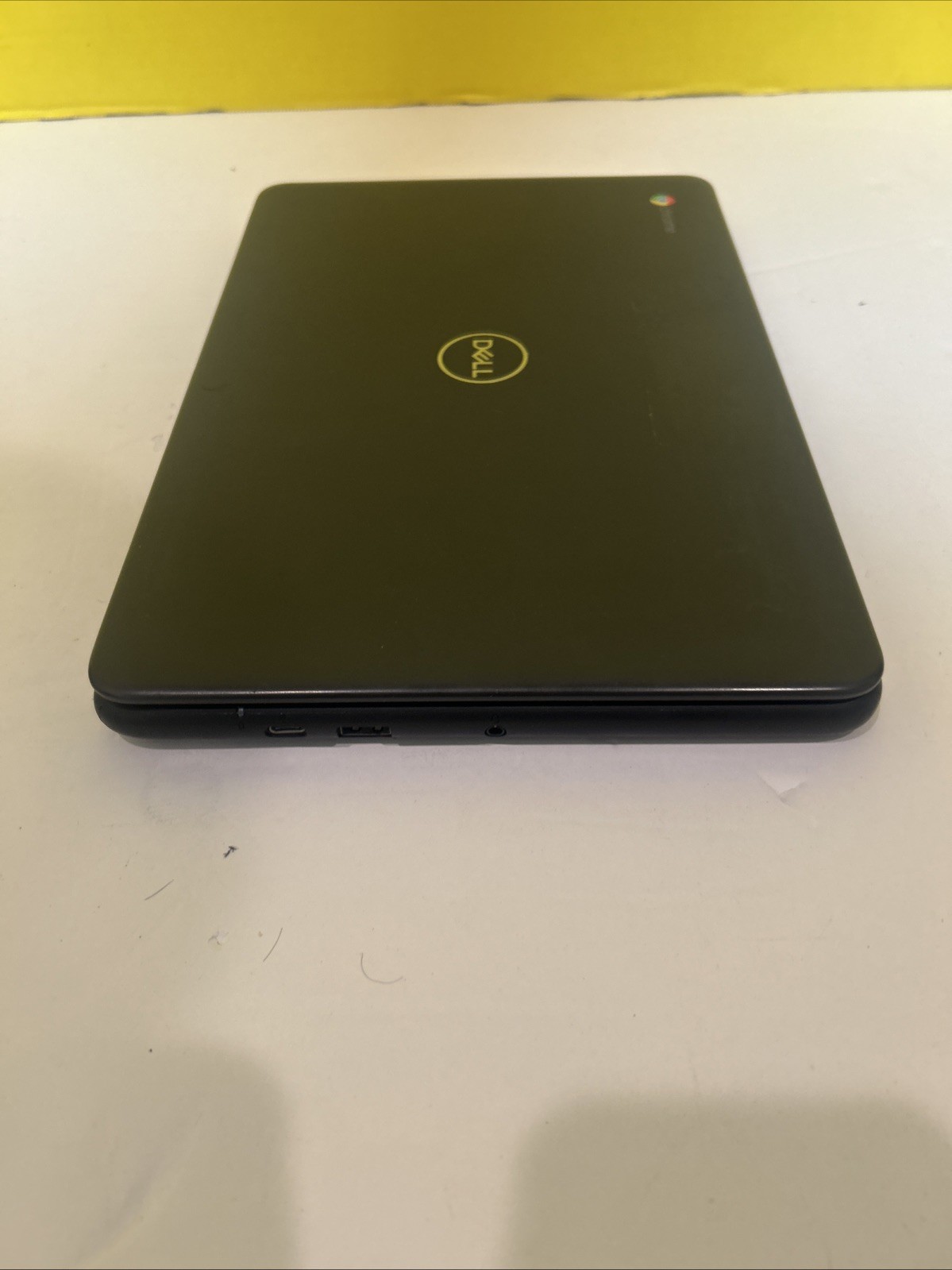 Dell Chromebook 3100 Touchscreen Tested Working No Charger Bezel details