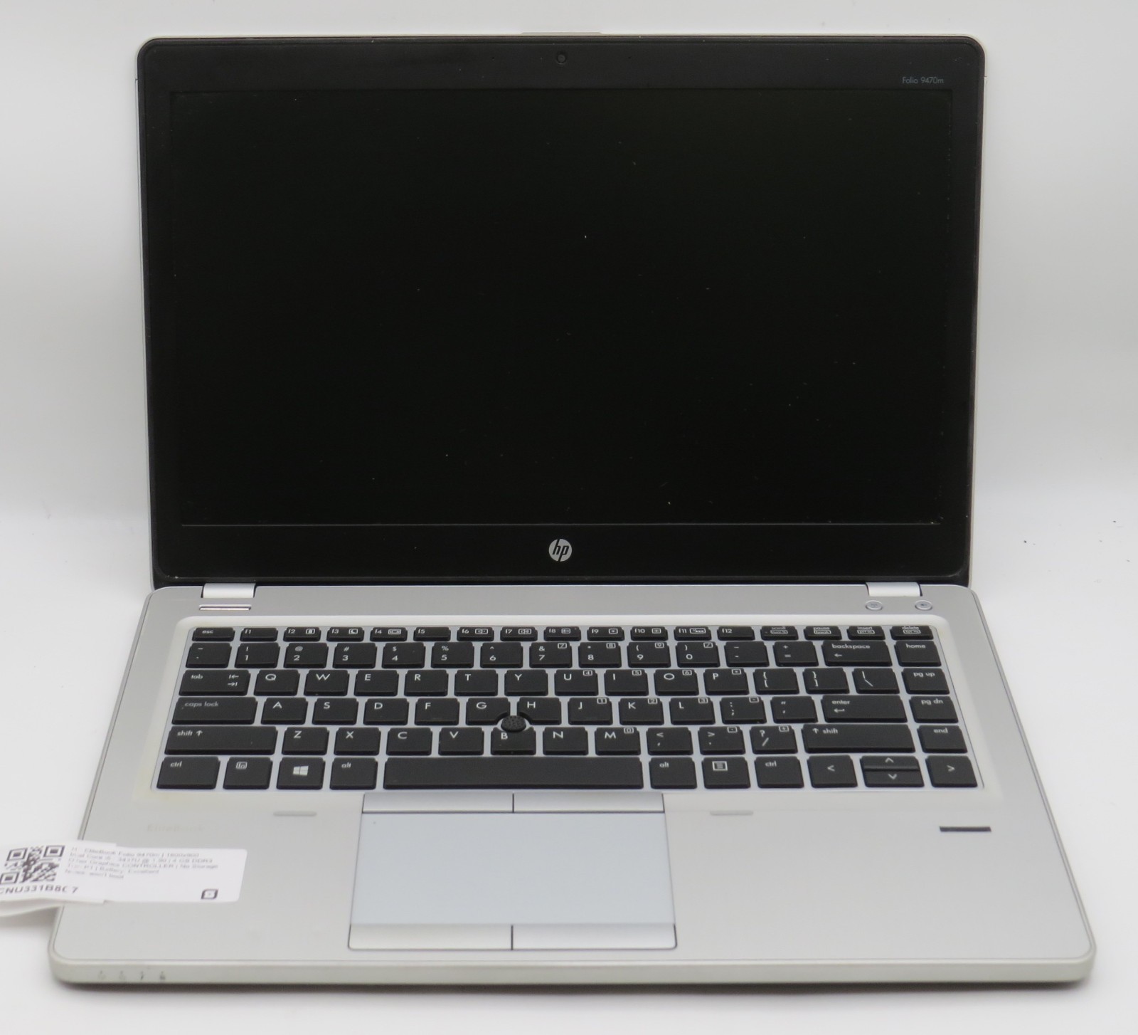 HP EliteBook Folio 9470m i5-3437U @ 1.9Ghz 4GB DDR3 14″ No HDD/OS/AC